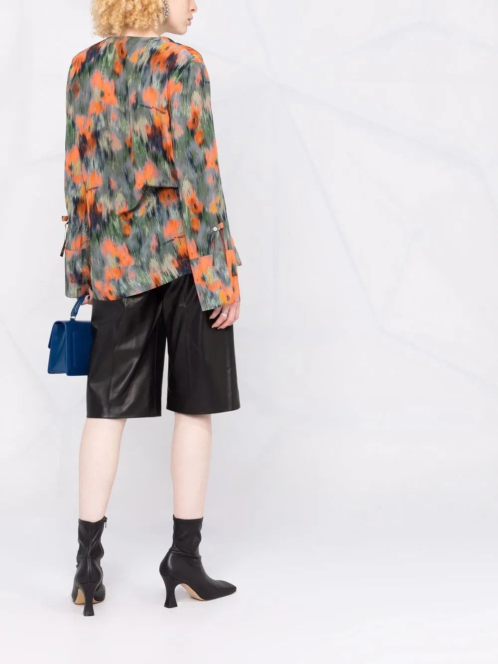 Off-White o1y1225 Patterned Shirt in Multicolor Size XS / US 0-2 / IT 36-38 - 4 Thumbnail