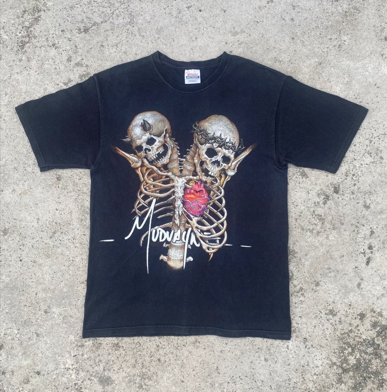 Band Tees Vintage Y2K Mudvayne Nu Metal Band Tshirt Size US M / EU 48-50 / 2 - 1 Thumbnail