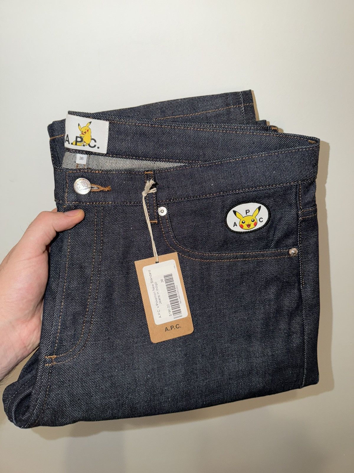 A.P.C. A.P.C. X Pokémon New Standard Jeans in Indigo Size US 36 / EU 52 - 1 Thumbnail