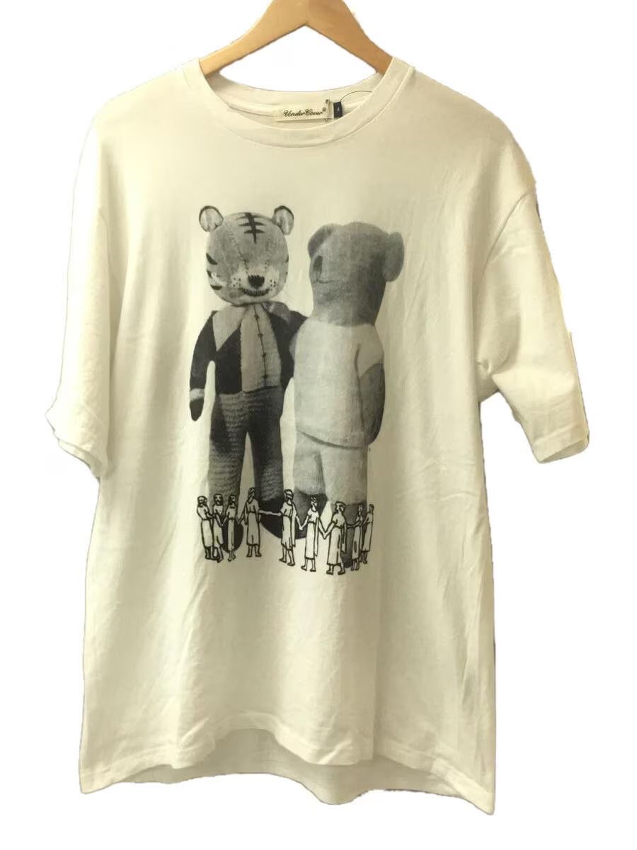 image of Undercover Aw21 Tiger Bear Tee in White, Men's (Size XL)