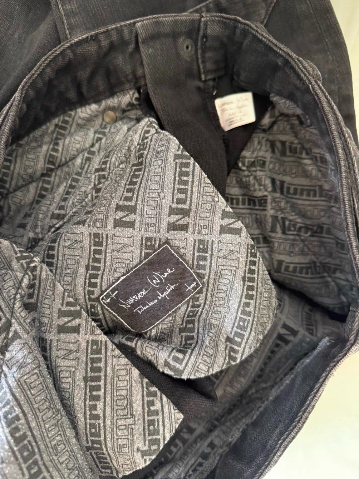 Number (N)ine Sz 4 Number Nine 04SS Distressed Pocket Denim Size US 30 / EU 46 - 4 Thumbnail