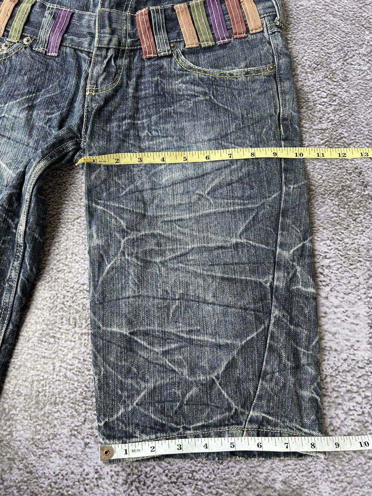 20471120 Nylaus double waist denim short pants style goa kmrii Size US 30 / EU 46 - 11 Thumbnail