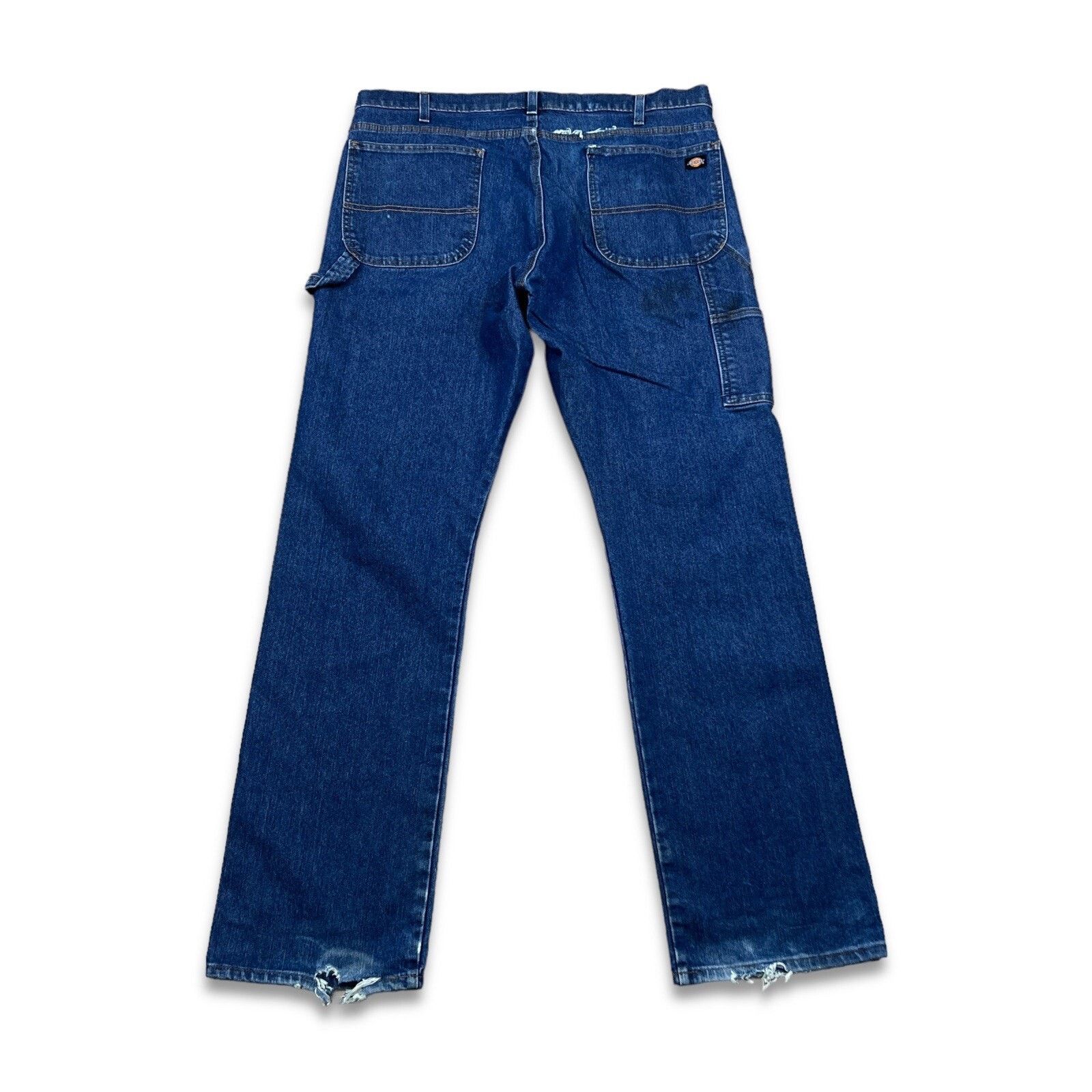 Dickies × Vintage Dickies Jeans 38x34 Flex Relaxed Straight Distressed Denim Size US 38 / EU 54 - 3 Thumbnail
