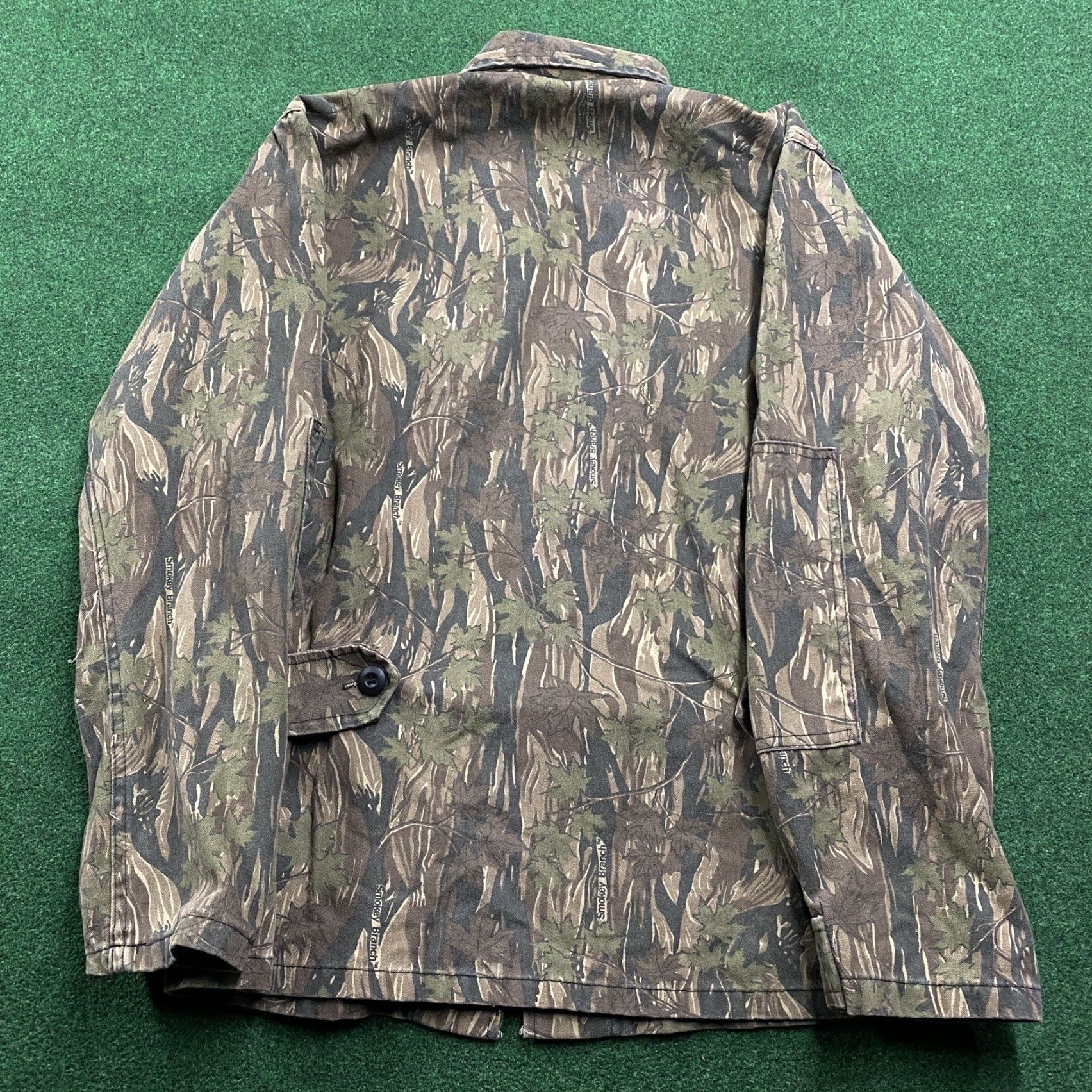 Realtree VINTAGE Realtree Camo Jacket Mens S Brown 80S 90S USA Shirt Front Button Up Camouflage Hunting Field Cotton USA Size US S / EU 44-46 / 1 - 4 Thumbnail