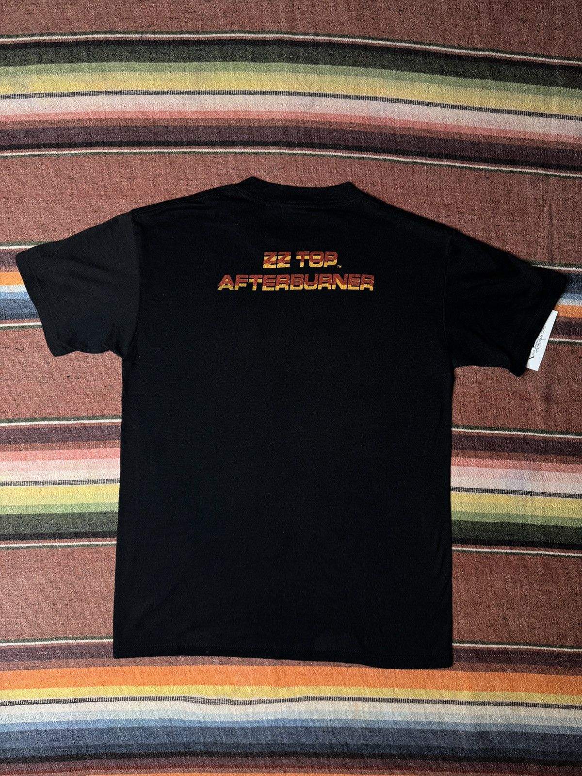 Band Tees × Vintage Vintage 1986 ZZ Top Afterburner Band Tee Shirt Size US M / EU 48-50 / 2 - 6 Thumbnail