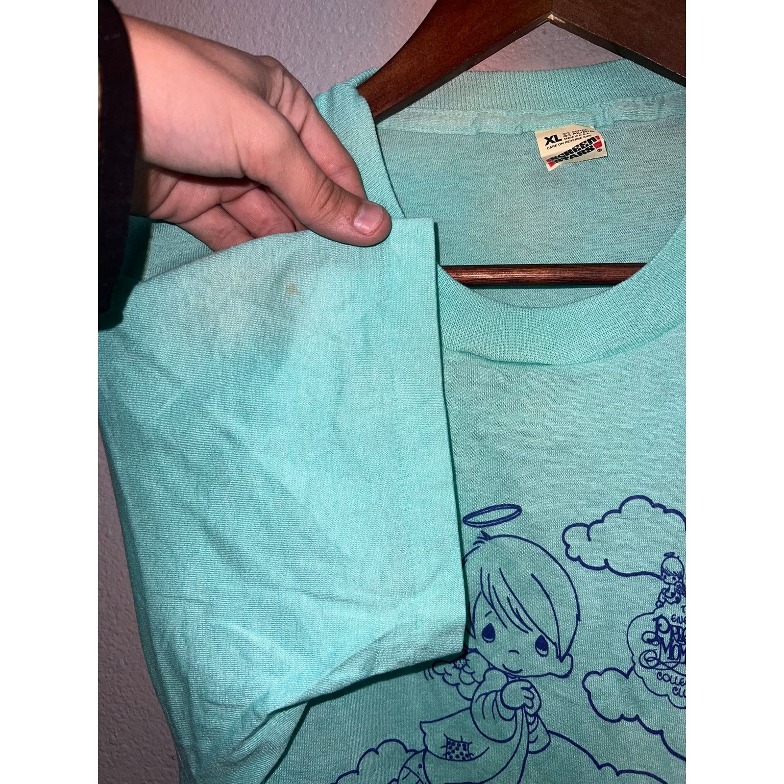 Vintage Vintage Precious Moments Shirt The Enesco Club 1991 Tee VTG Size US L / EU 52-54 / 3 - 6 Thumbnail