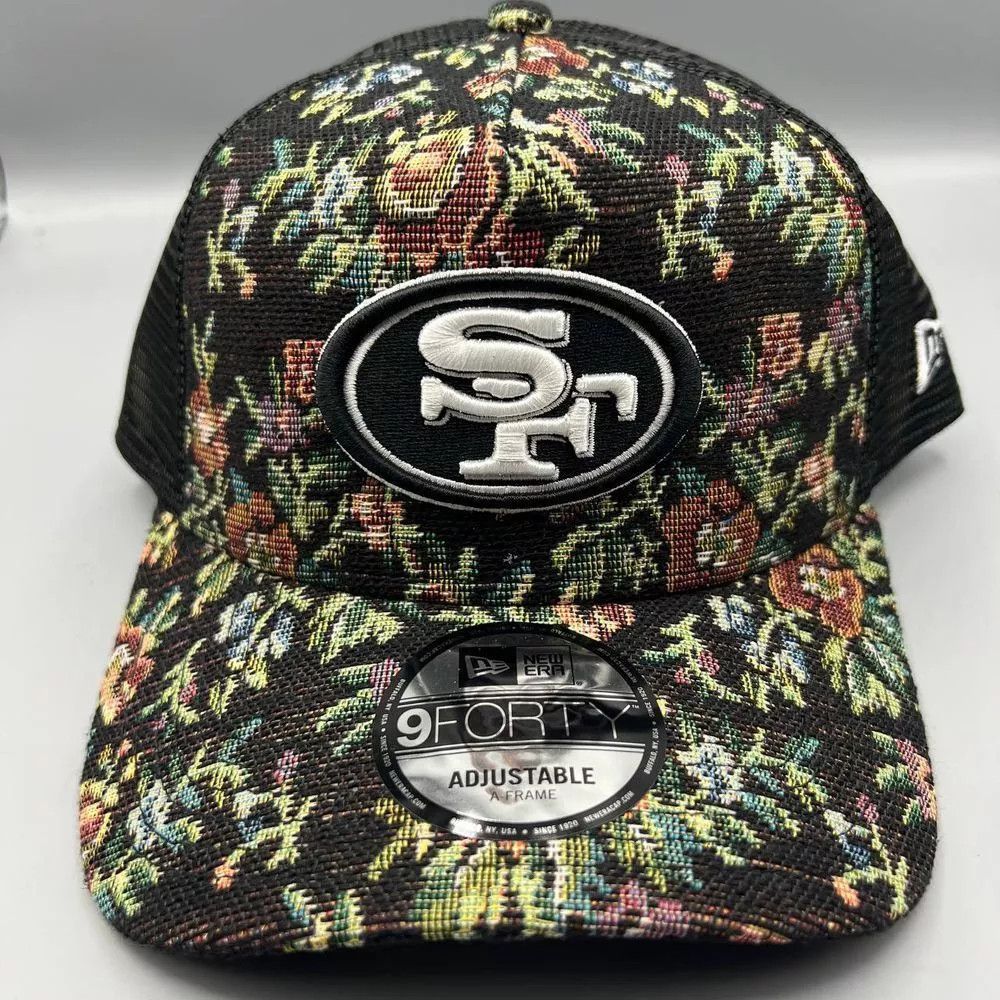 New Era San Francisco 49ers Trucker Hat Men 9Forty New Era Snap Back Size ONE SIZE - 1 Thumbnail