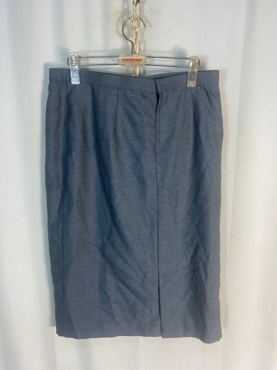 Dior Christian Dior grey wool skirt Size 31" - 9 Thumbnail