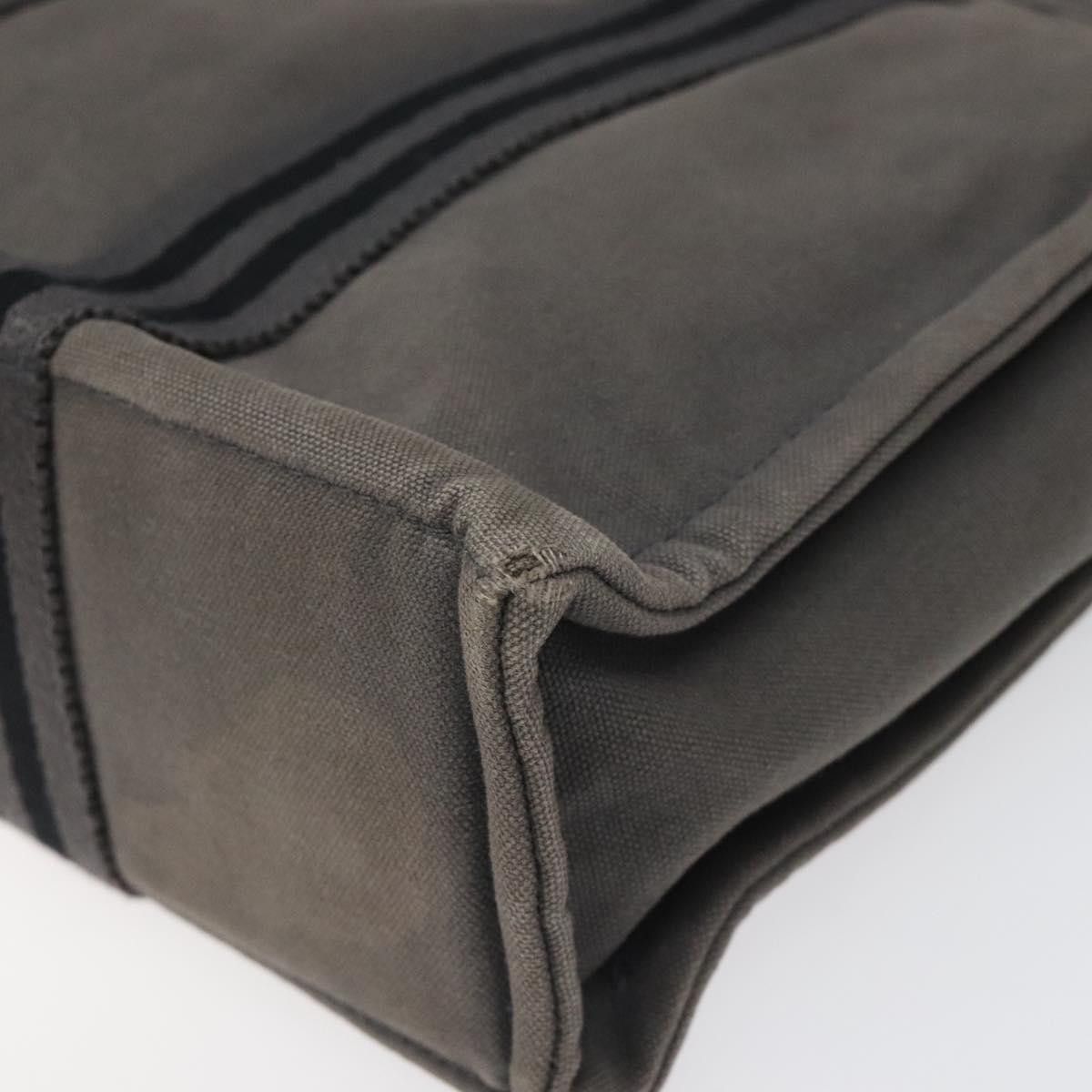Hermes HERMES Fourre Tout PM Hand Bag Canvas Gray Size ONE SIZE - 15 Thumbnail