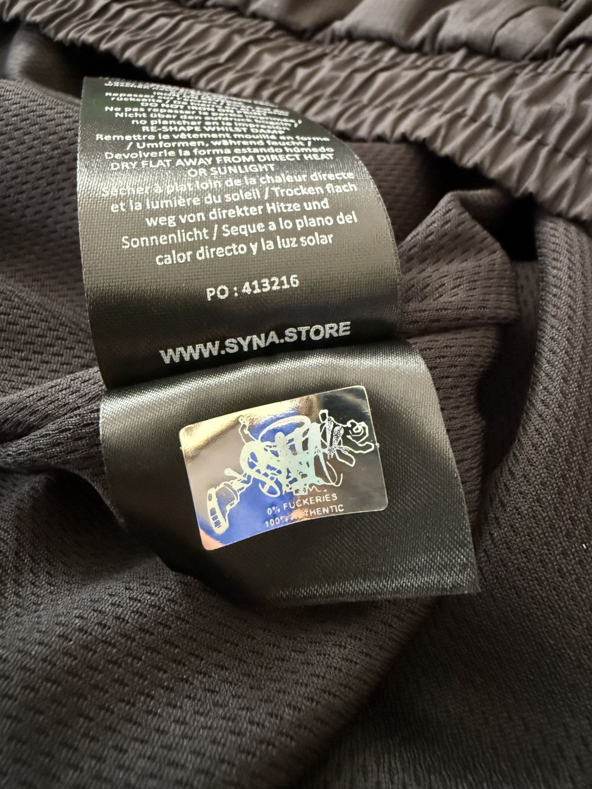 Syna World Syna World Centrall Cee Votex Woven Black Short Size US 40 / EU 56 - 7 Thumbnail