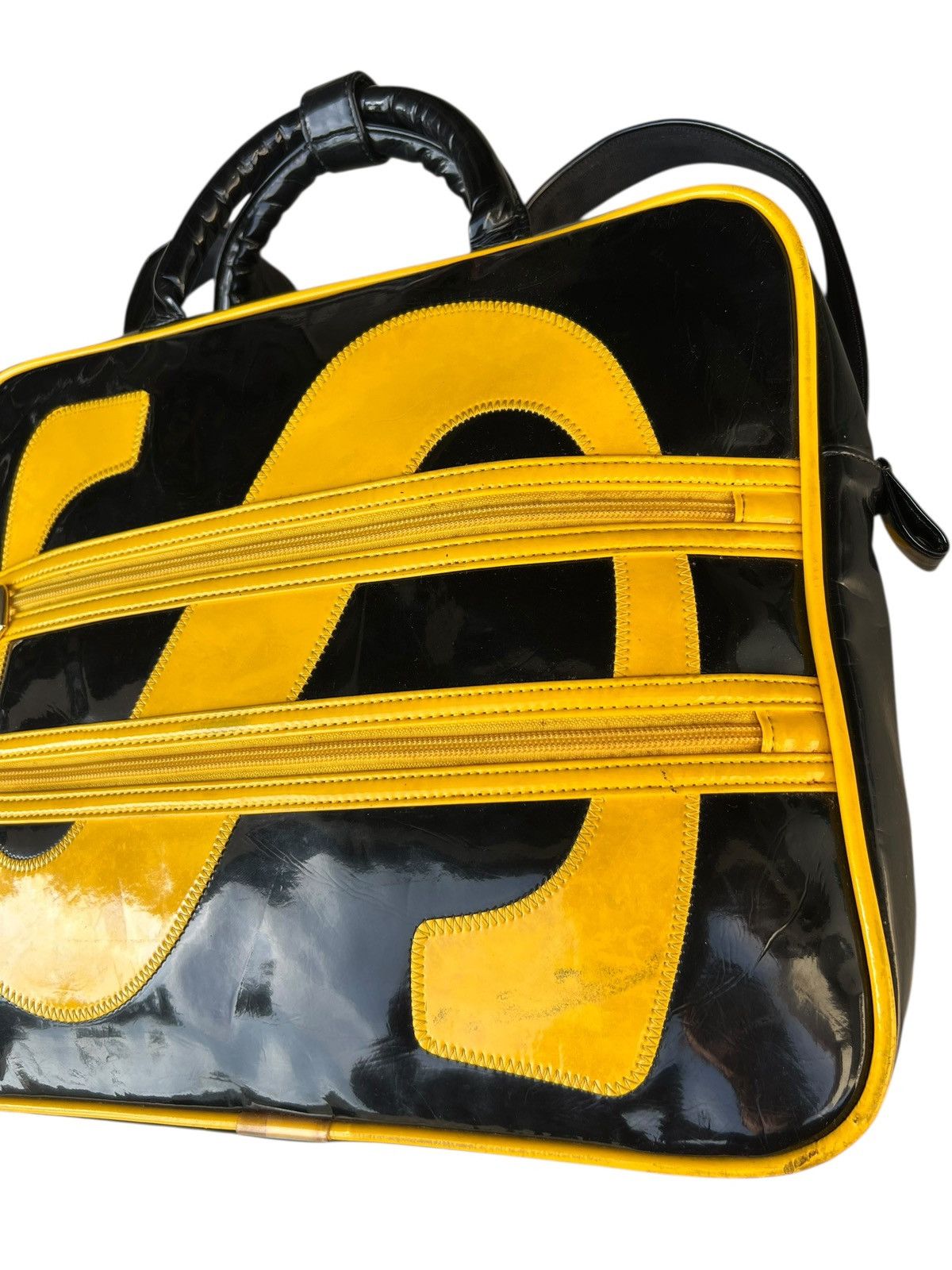 Moschino Vintage Moschino Big $ Logo 2 Way Backpack Size ONE SIZE - 6 Thumbnail