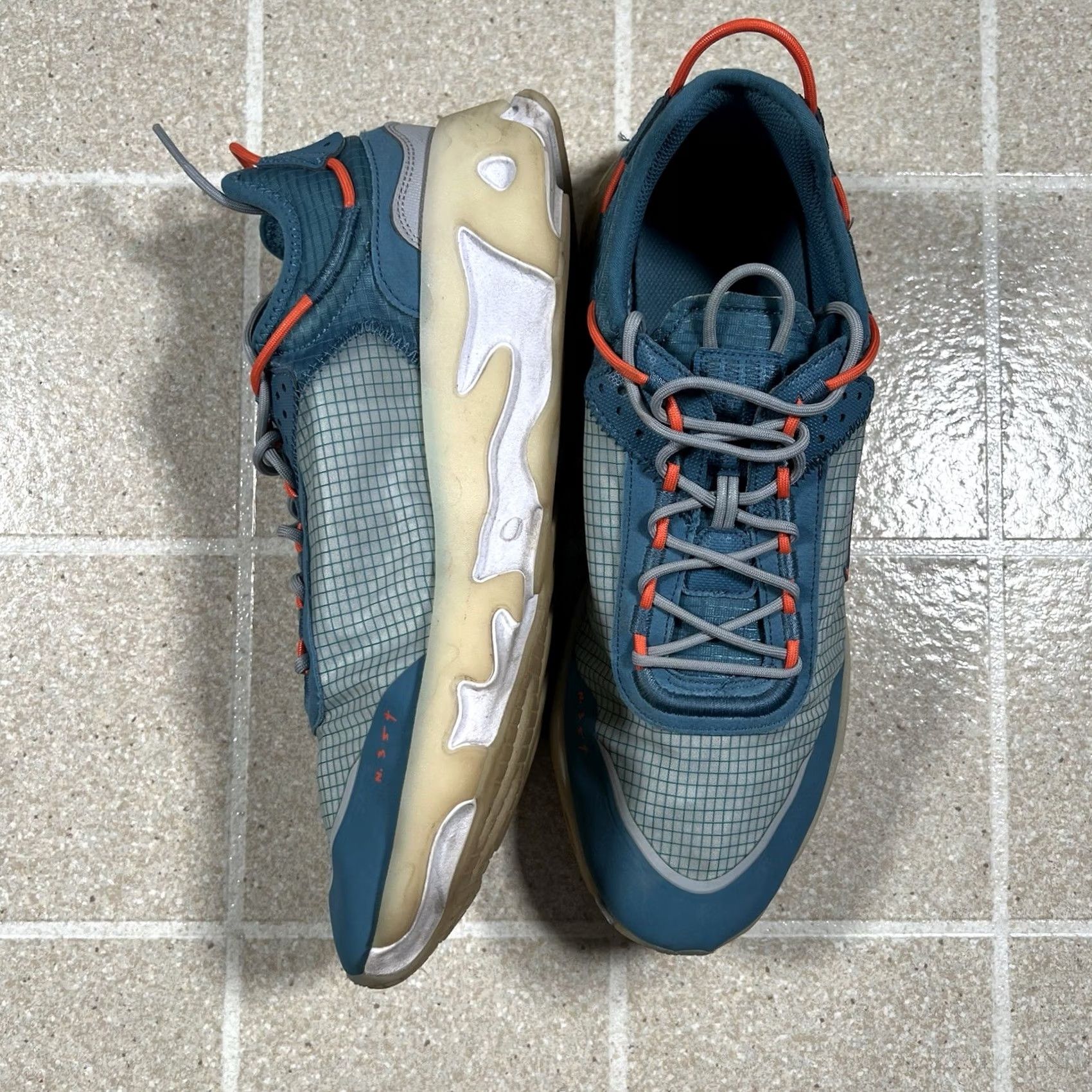 Nike Nike React Live Rift Blue 2021 Men Sneaker Size 12 CV1772-401 Size US 12 / EU 45 - 3 Thumbnail