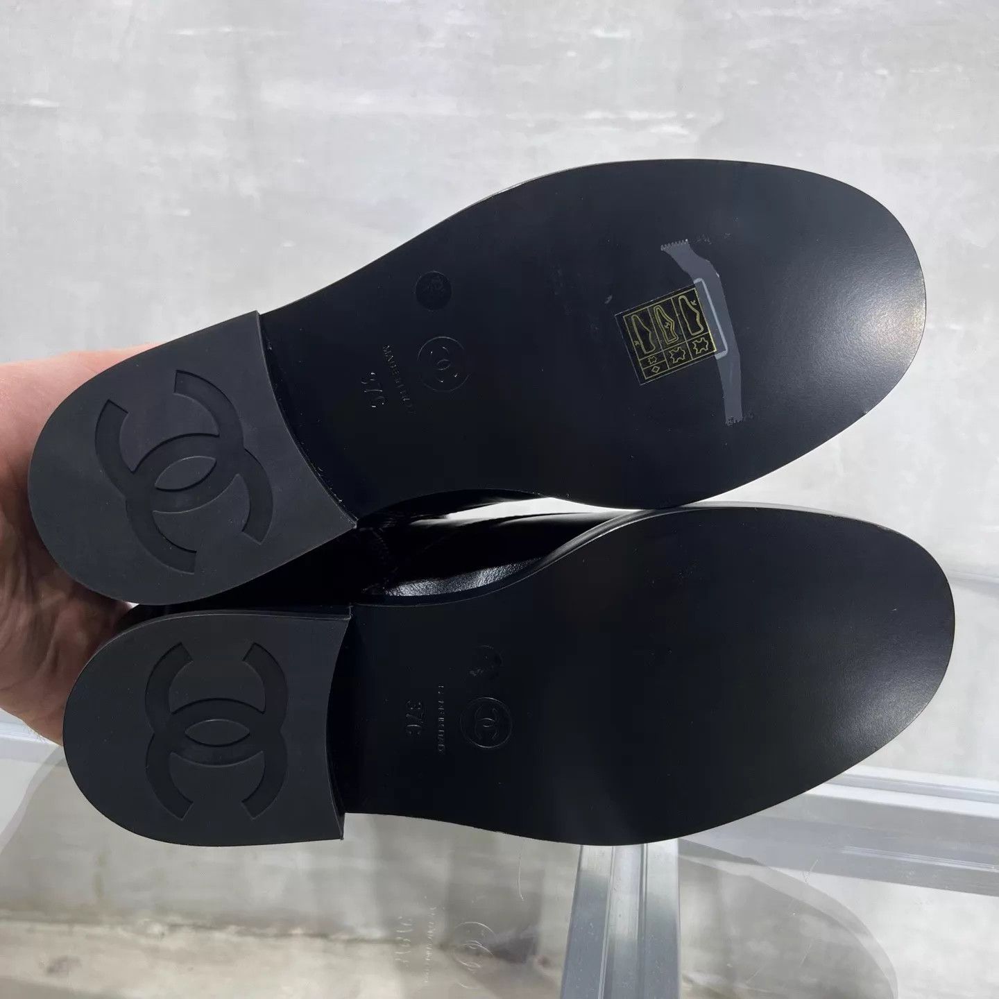 Chanel Chanel Women's Black Martin Boots 37 Size US 6.5 / IT 36.5 - 7 Thumbnail