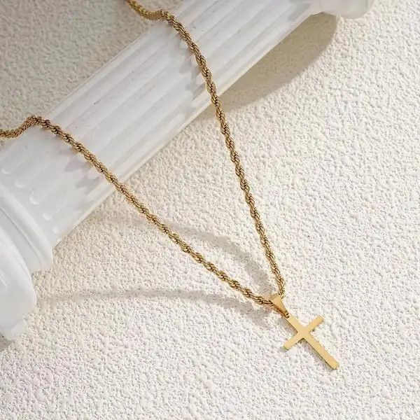 Jewelry Cross Chain Necklace Size ONE SIZE - 3 Thumbnail