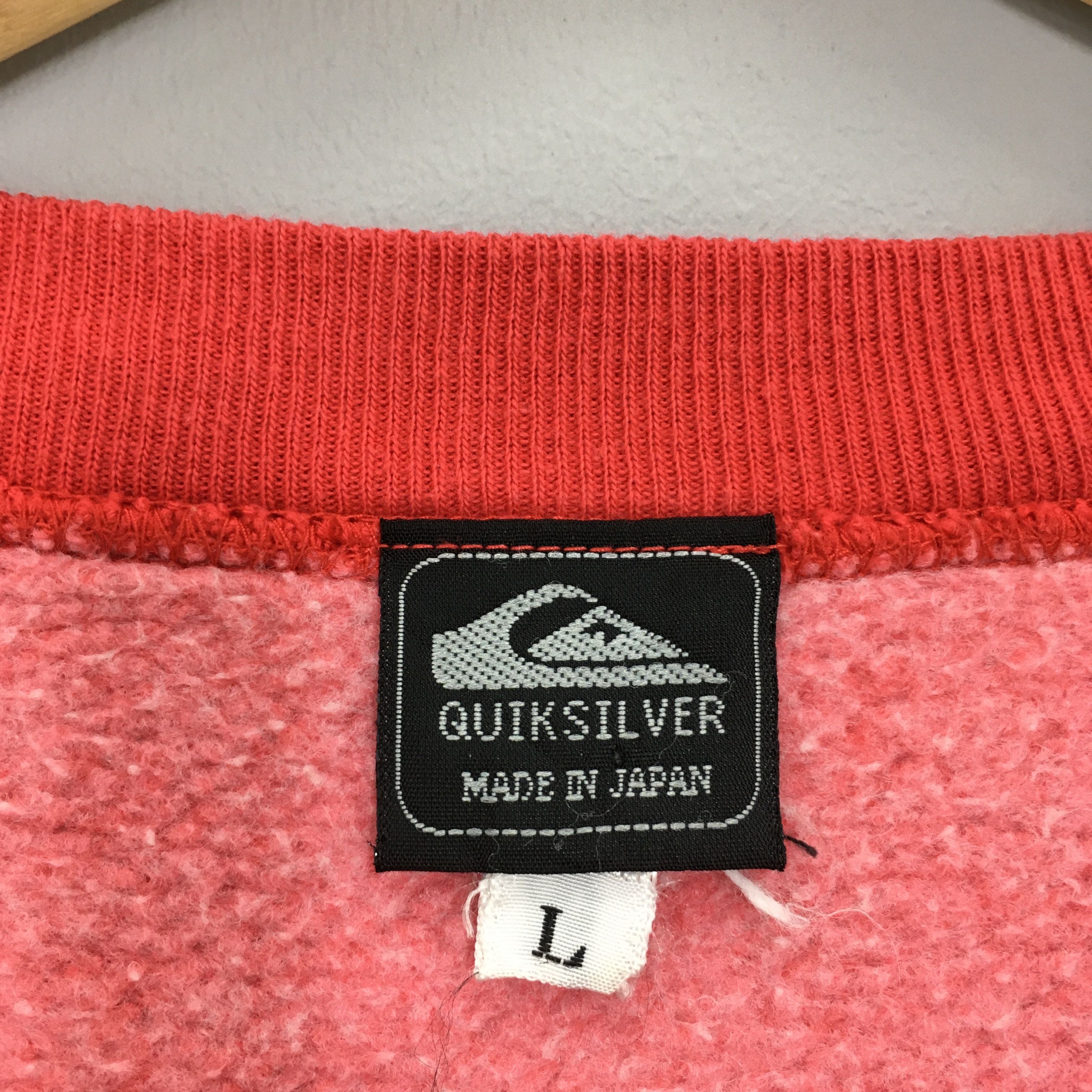 Quiksilver × Vintage Vintage 1990s Quiksilver Skateboards Sweatshirt Large Size US L / EU 52-54 / 3 - 7 Thumbnail