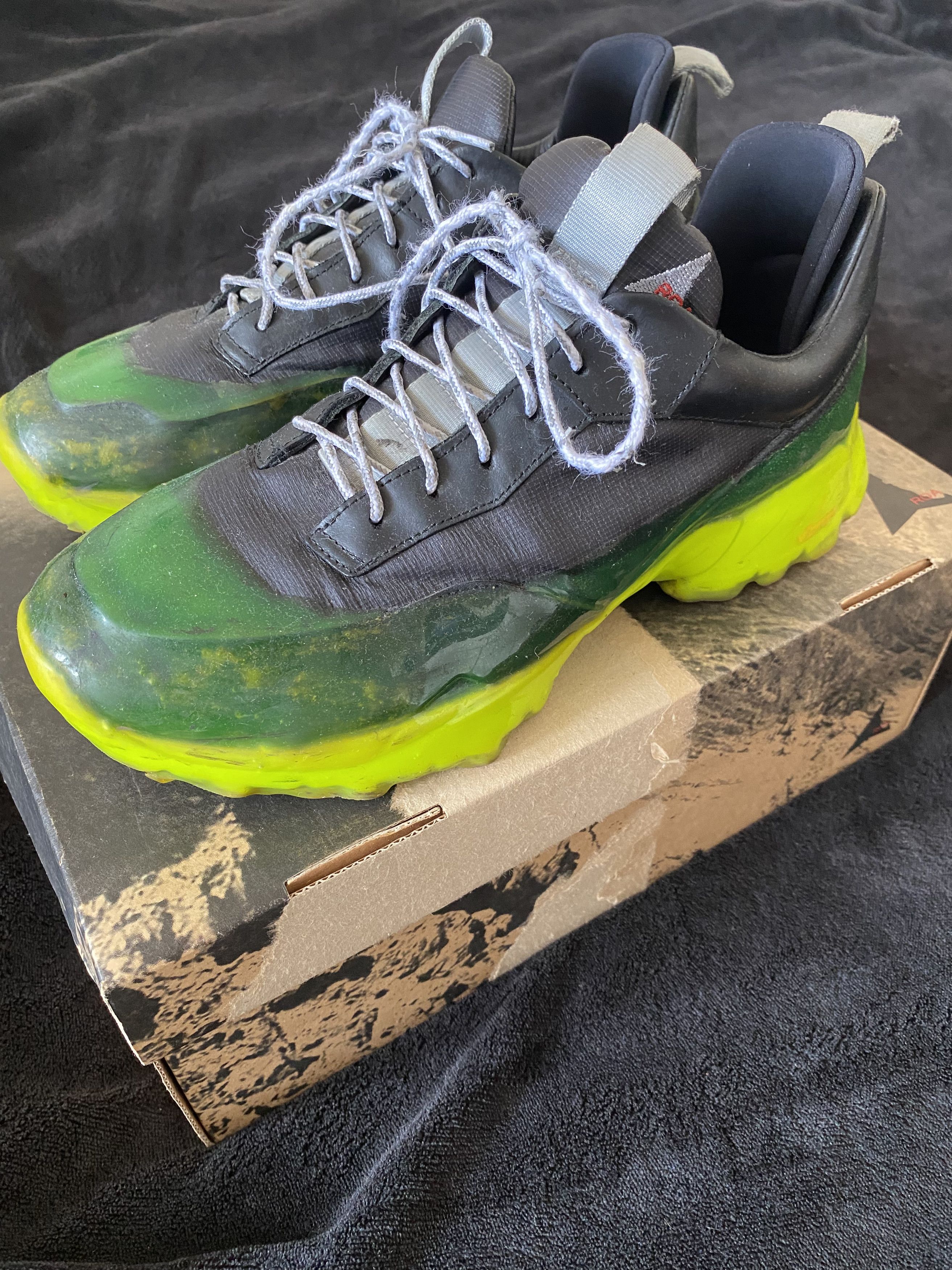 ROA ROA Lhakpa Lime Green Dipped Size US 7 / EU 40 - 1 Thumbnail