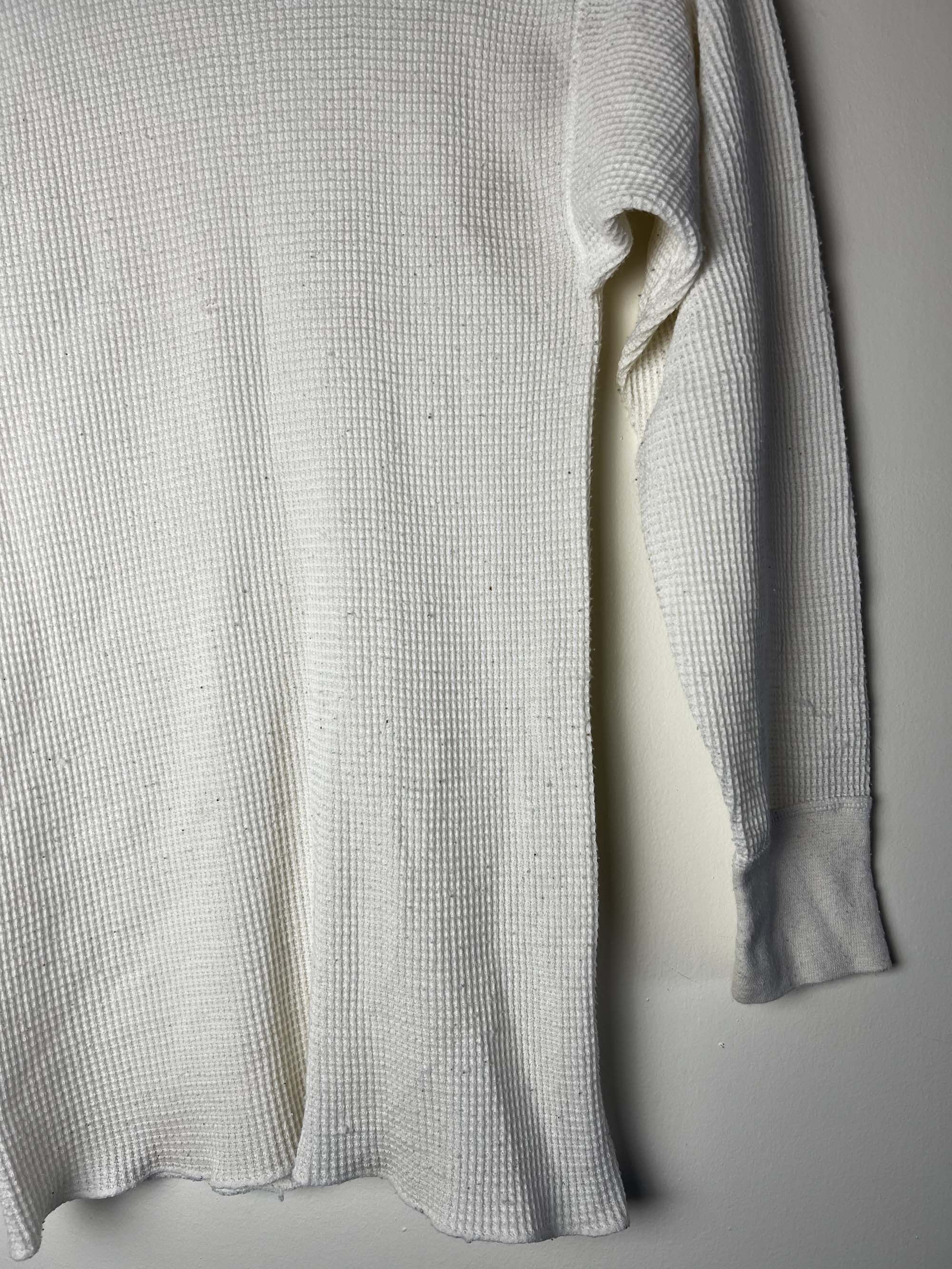 Vintage Vintage 1980's J.E. Morgan White Long Johns Thermal Shirt Size US L / EU 52-54 / 3 - 6 Thumbnail