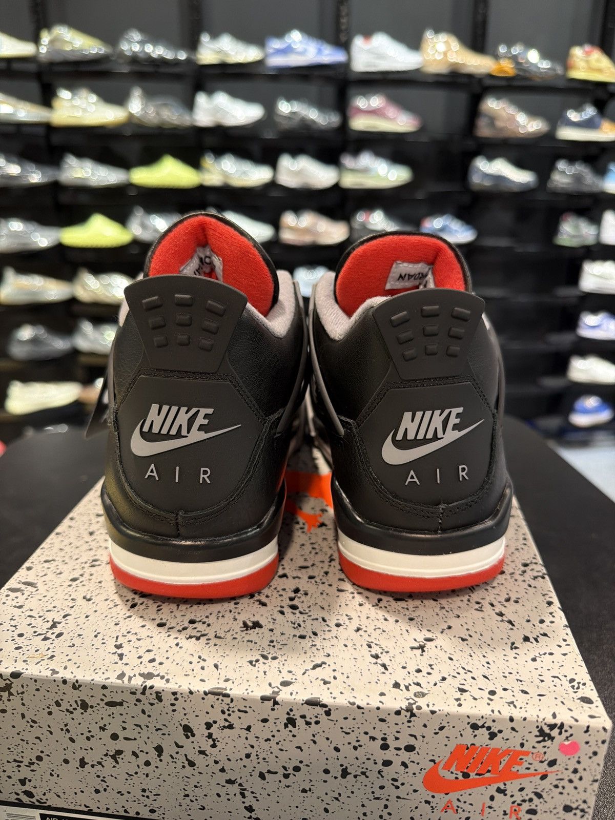 Jordan Brand Jordan 4 reimagined Bred Size-6Y Brand New Quick Shipping Size US 6 / EU 39 - 3 Thumbnail