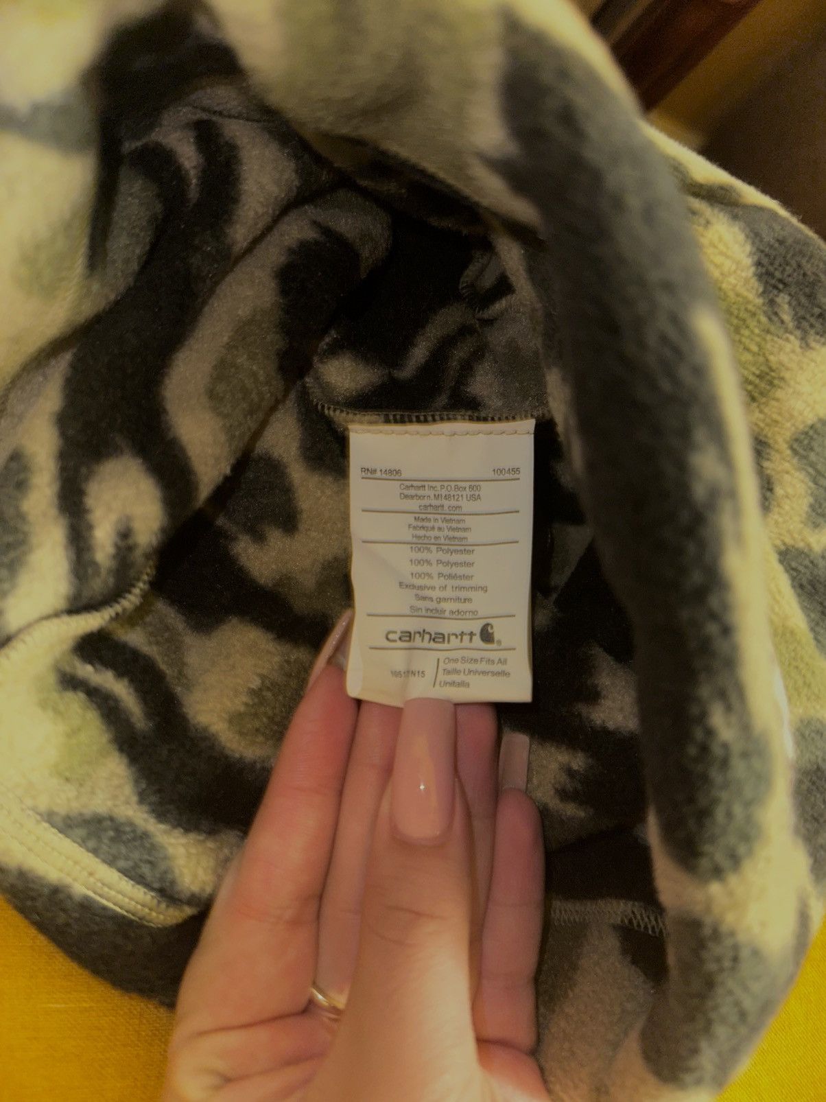 Carhartt Carhartt Beanie (Camo) Size ONE SIZE - 2 Thumbnail