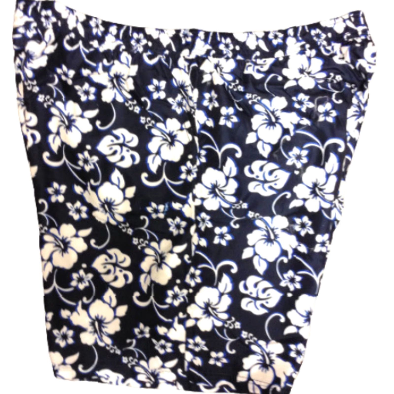 Haband Haband Mens Navy Blue Flower Big & Tall Bathing Swimsuit Shorts 3XL Mens Navy Blue Flower Big & Tall Bathing Swimsuit Shorts Size US 39 - 2 Thumbnail