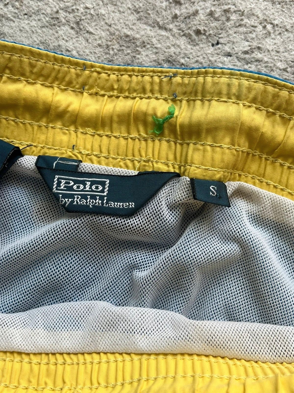Polo Ralph Lauren Polo Ralph Lauren Sz S Beach Shorts Blue Yellow Small Pony Size US 30 / EU 46 - 3 Thumbnail