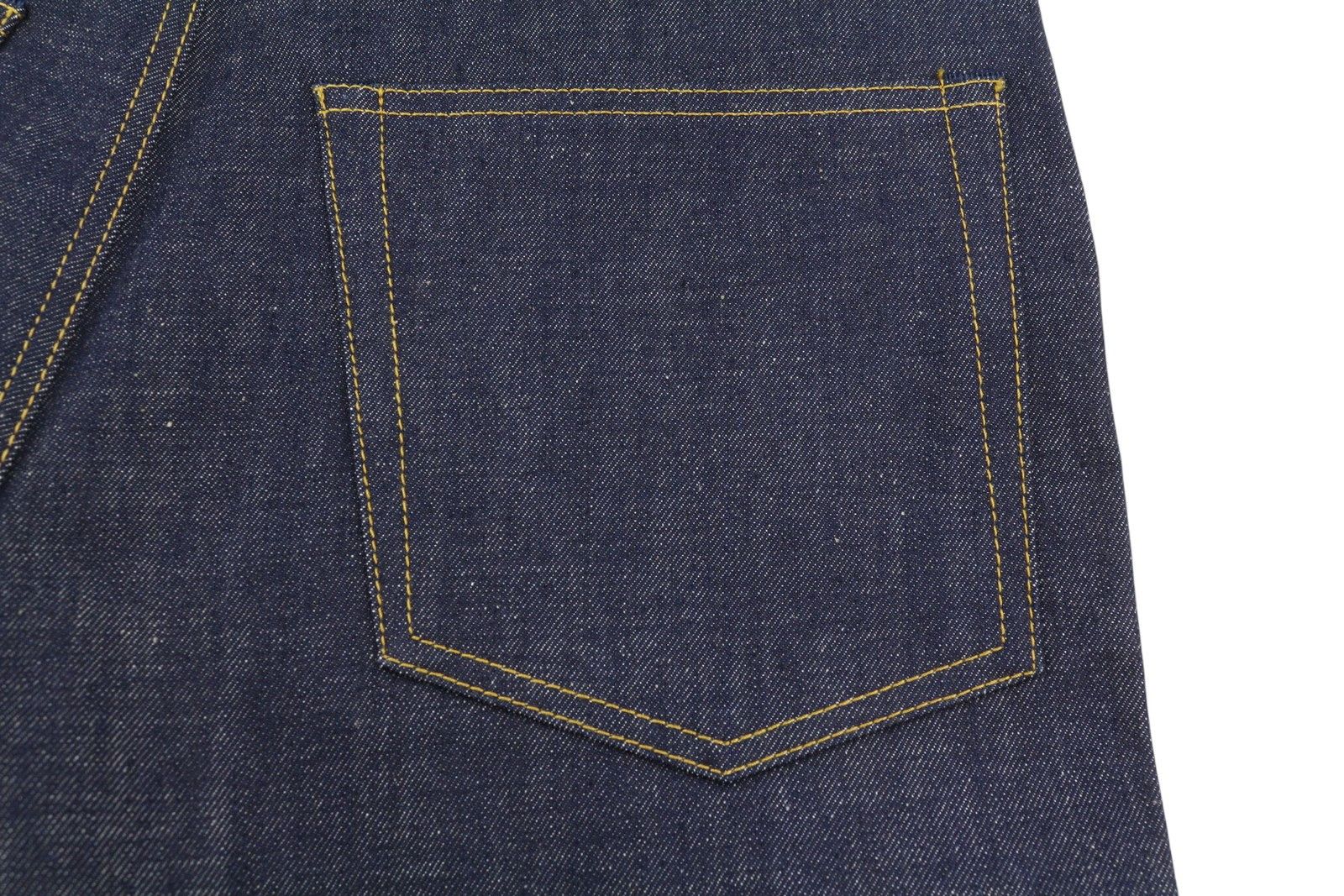 R13 LISA BAGGY 27 Bain Blue Rigid Denim 88193 Size 27" / US 4 / IT 40 - 9 Thumbnail