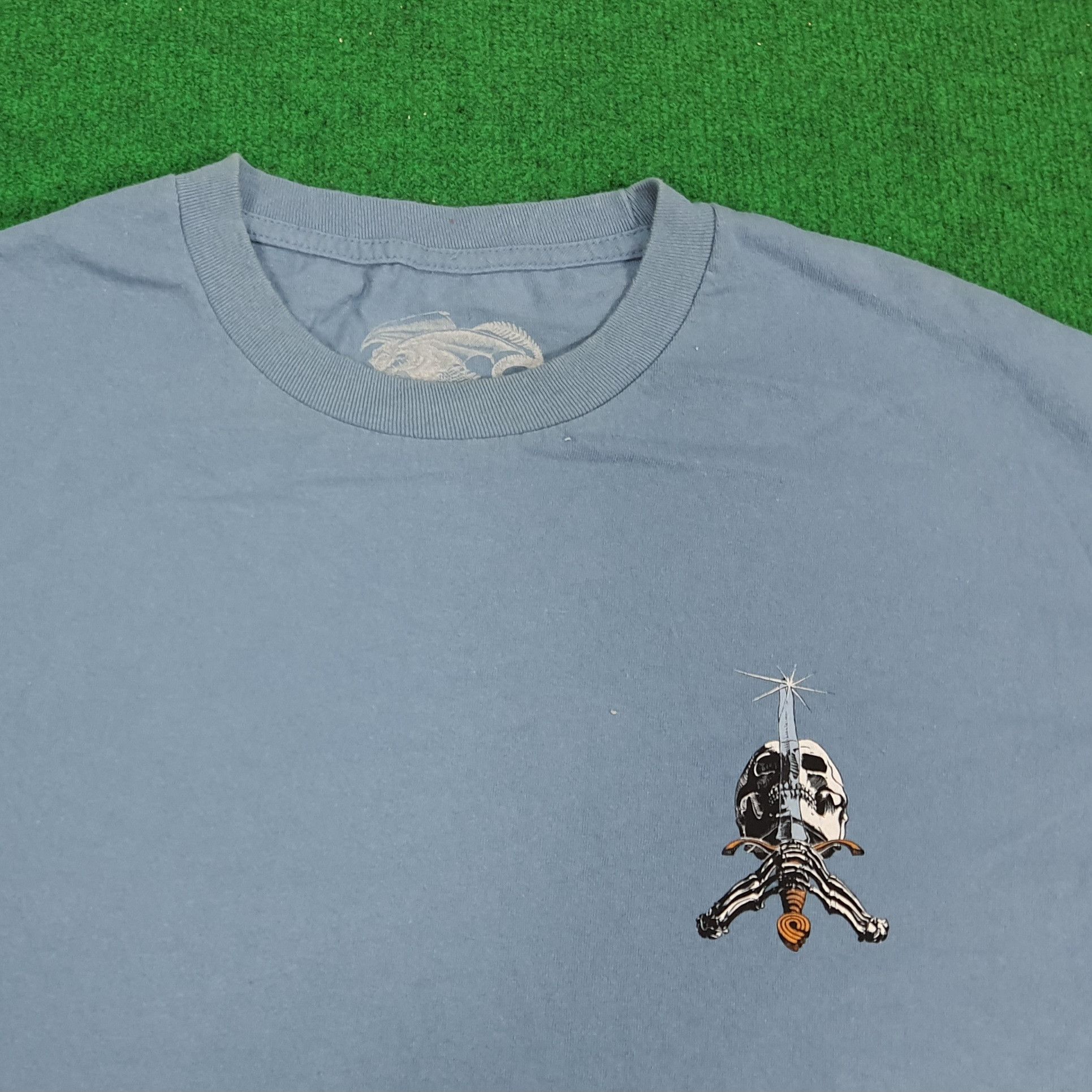 Powell Peralta × Vintage Vintage Powel Peralta Skateboards Tshirt Size US XL / EU 56 / 4 - 4 Thumbnail