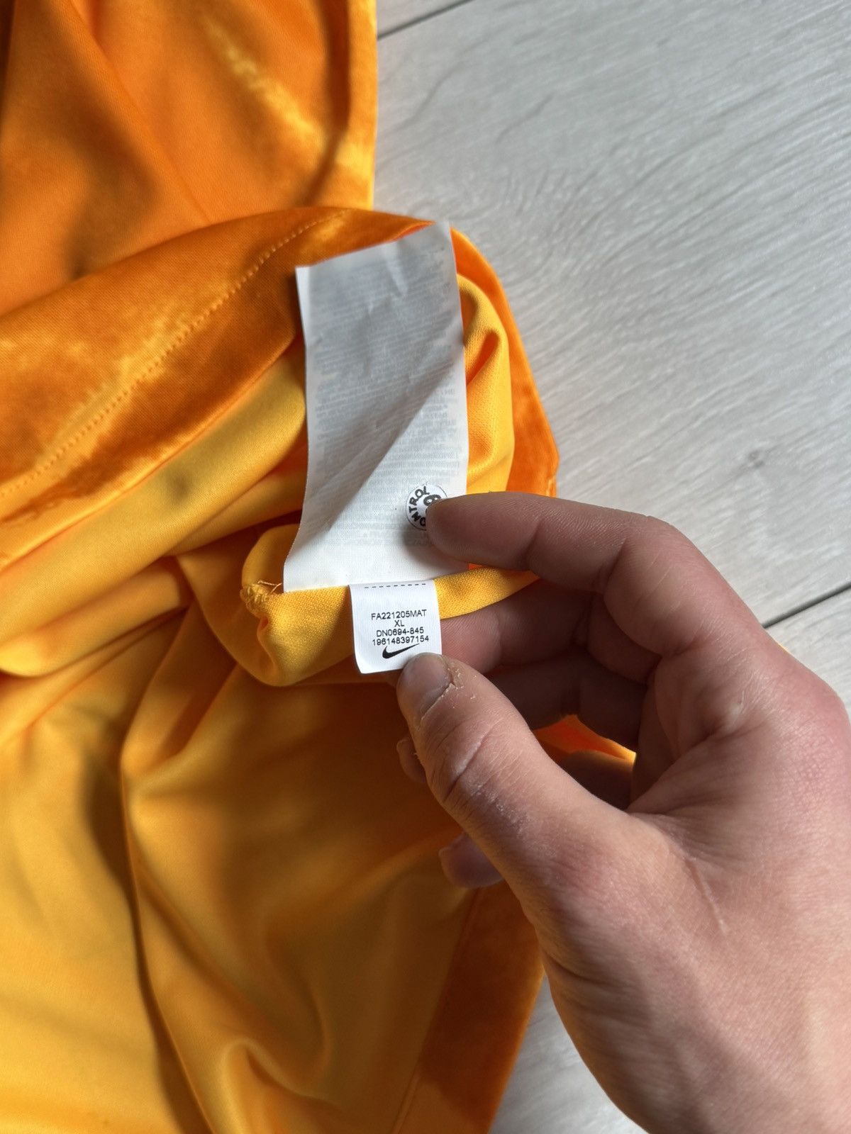 Nike Nike Nederland Blockcore Soccer Jersey Size US XL / EU 56 / 4 - 12 Thumbnail