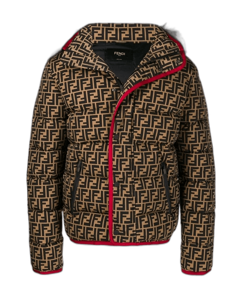 Fendi Fendi Men's FF Logo Puffer Jacket Size 50-yf Size US L / EU 52-54 / 3 - 1 Thumbnail