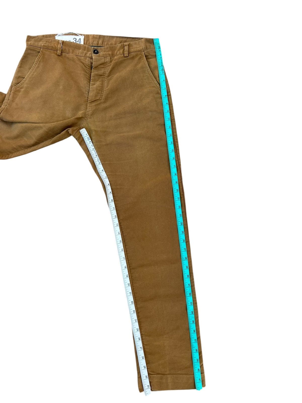 Bleu De Paname BLEU DE PANAME Made in France Buttonfly French Work Pant Size US 34 / EU 50 - 6 Thumbnail