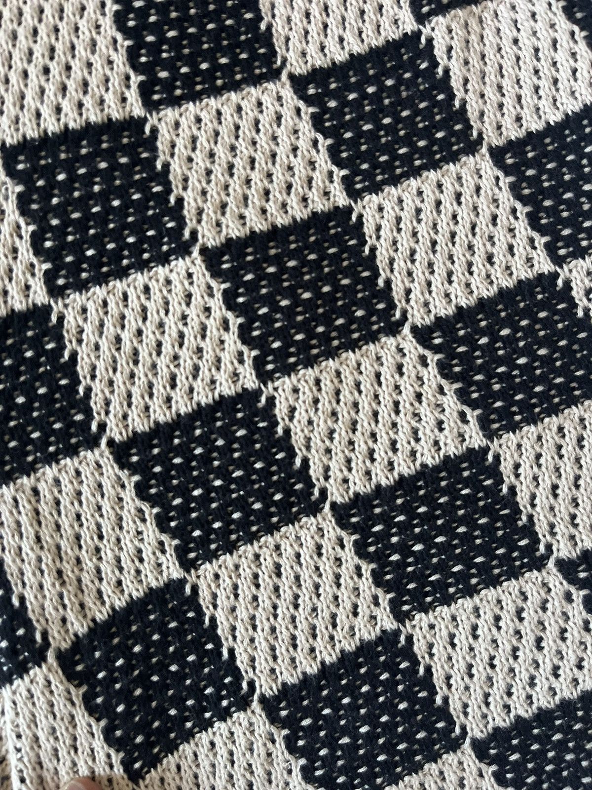 Other Checkered Crochet Shorts Size US 32 / EU 48 - 3 Thumbnail