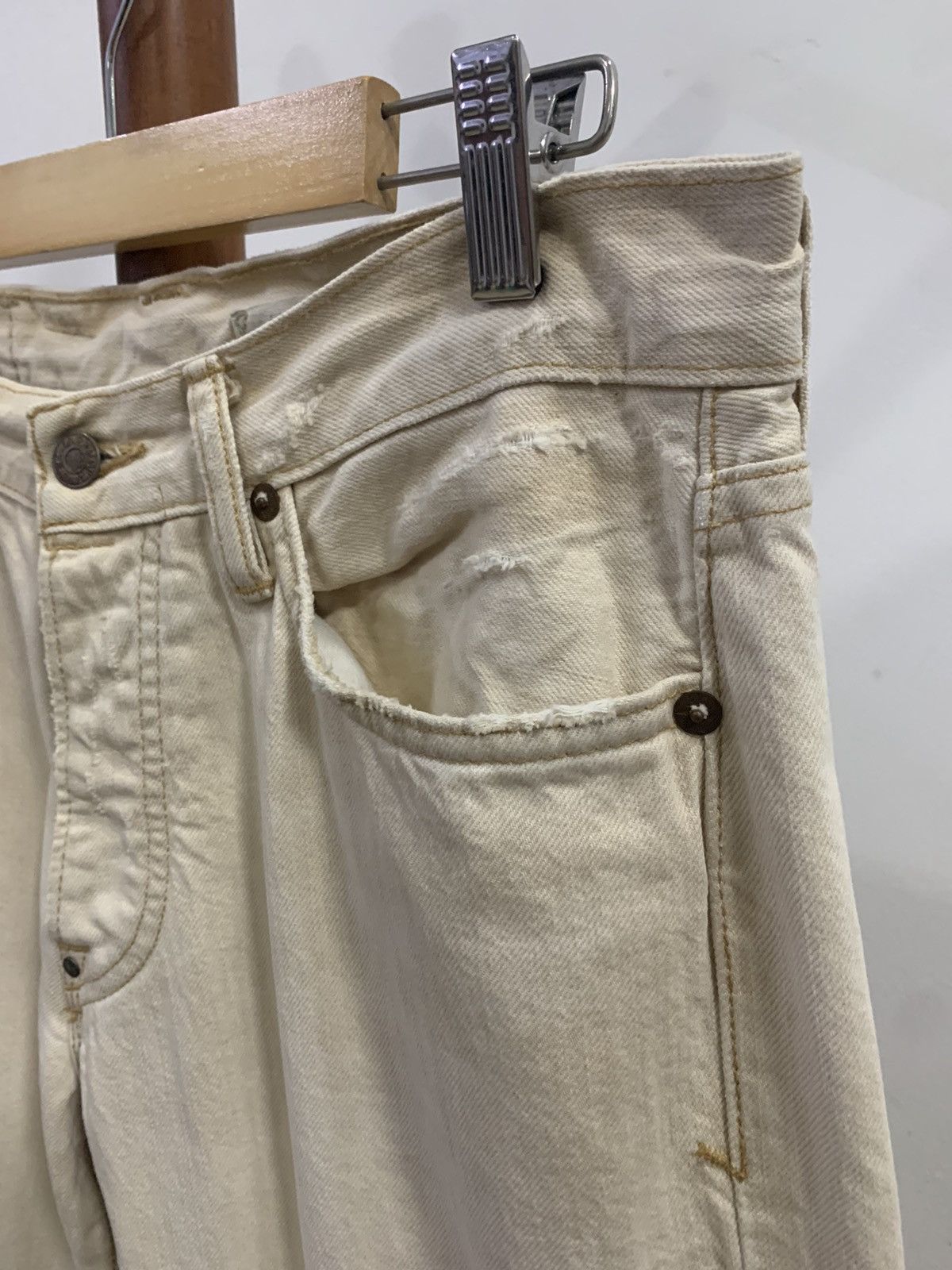 Polo Ralph Lauren × Ralph Lauren Ralph Lauren Bootcut Distressed Denim Size US 31 - 5 Thumbnail
