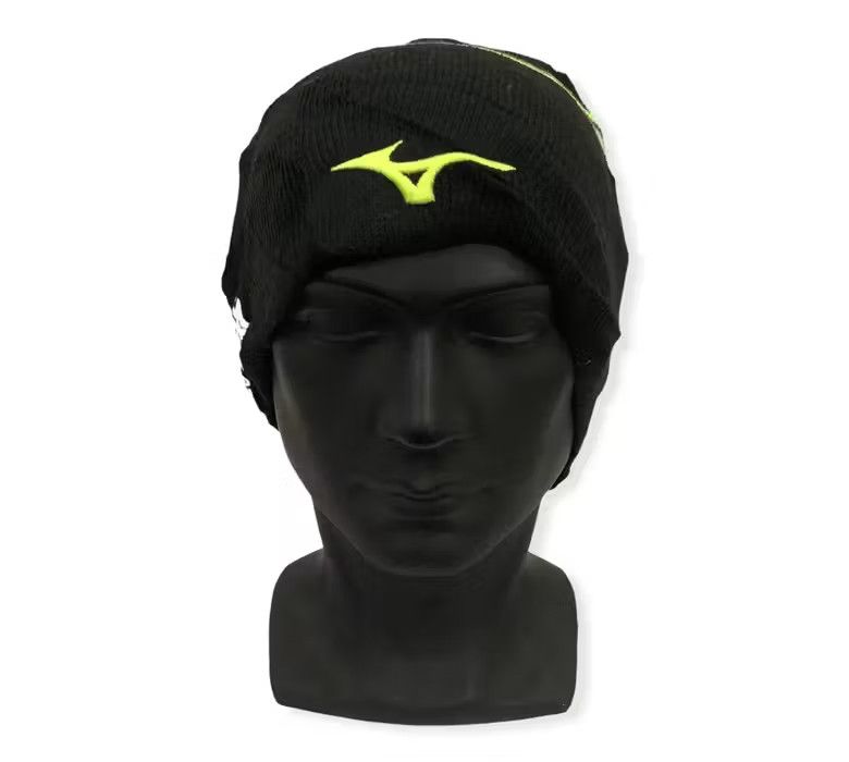 image of Hats x Mizuno Vintage Mizuno Trademark Logo Beanie Hat, Men's