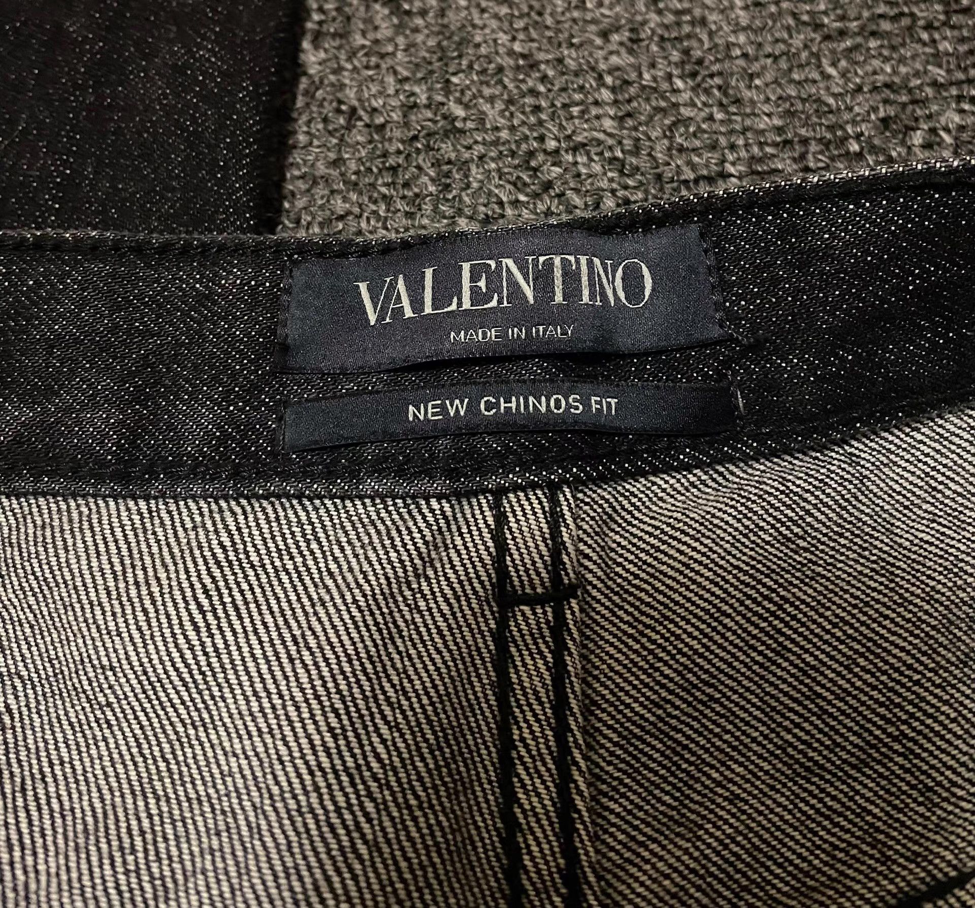 Valentino Valentino black and grey jeans, Size US 34 / EU 50 - 4 Thumbnail