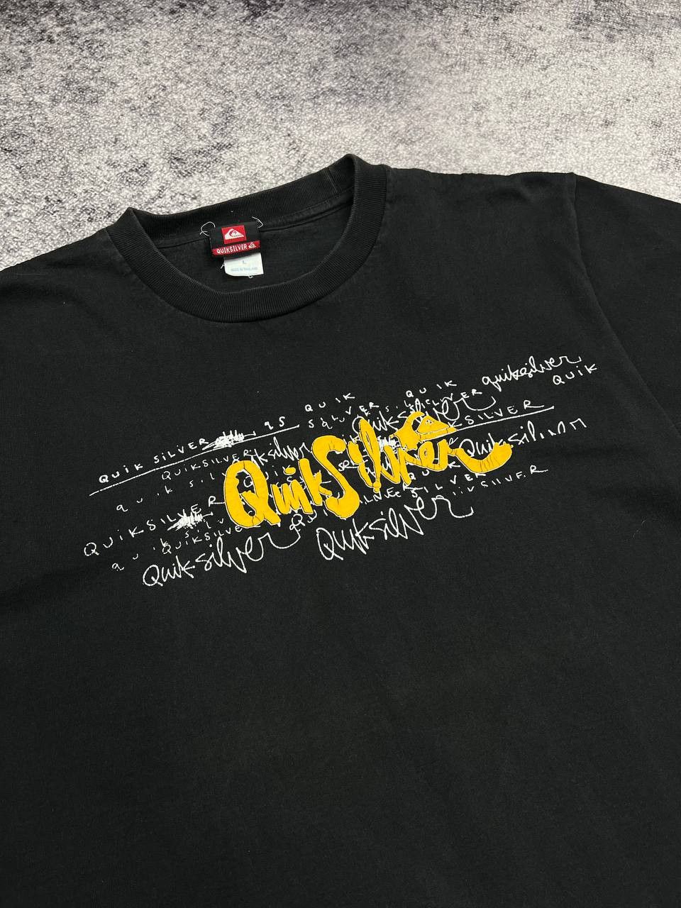 Quiksilver Vintage Quiksilver Surf Style T-shirt Big Logo Size US L / EU 52-54 / 3 - 4 Thumbnail