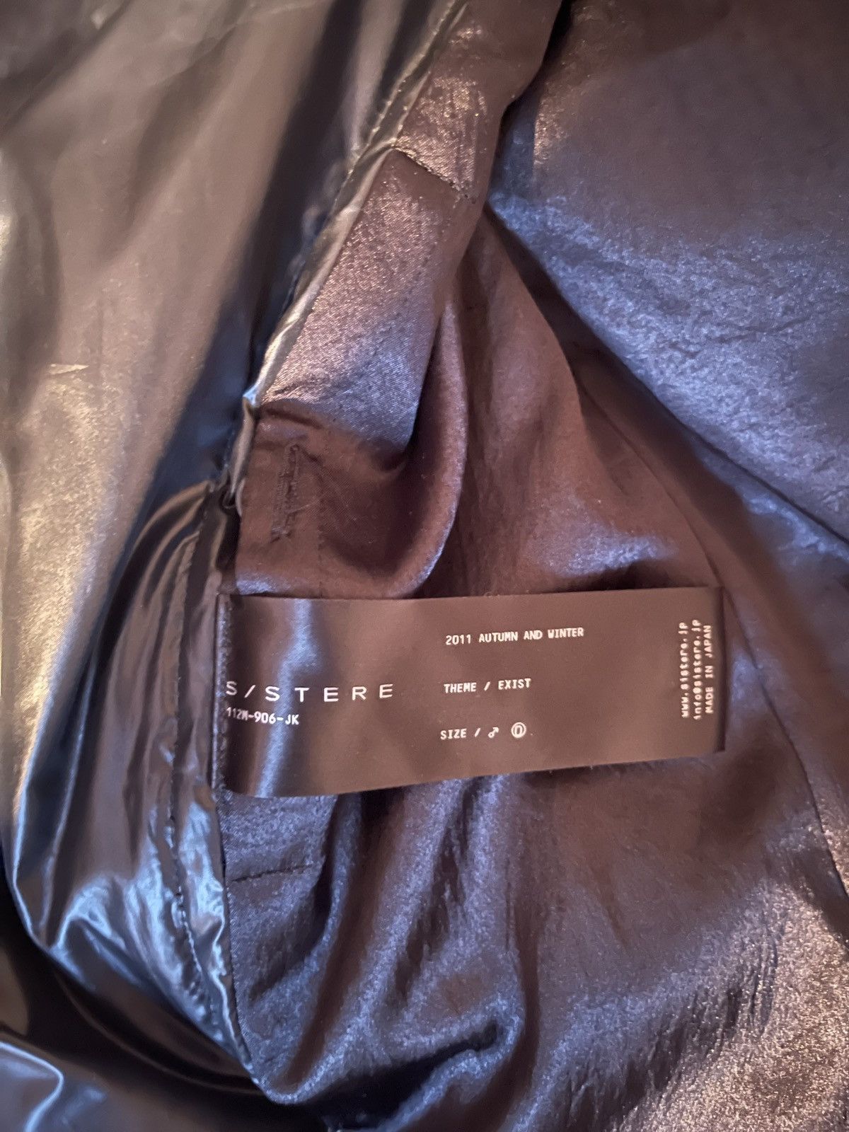 S/STERE S/STERE Autumn and Winter 11 Side Zip Puffer Size US S / EU 44-46 / 1 - 3 Thumbnail