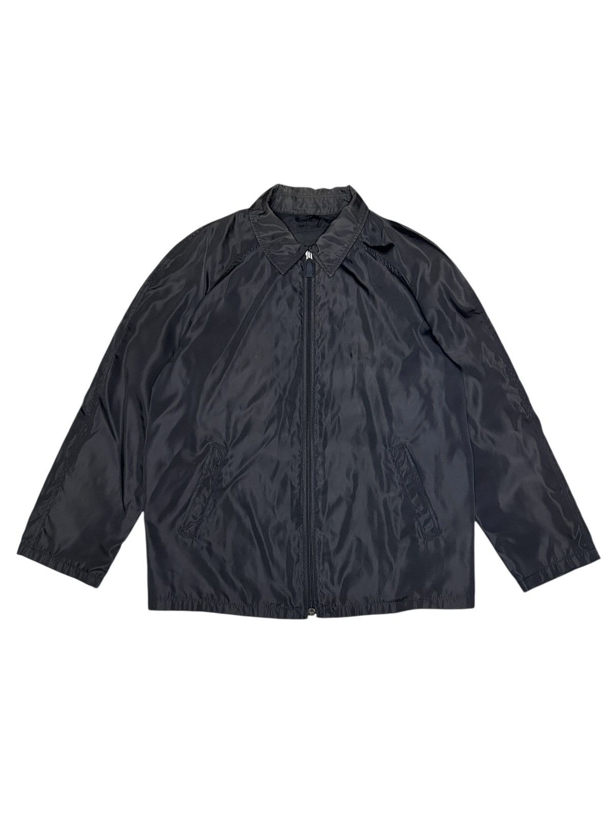 Prada 90s Raglan Nylon Jacket Size US M / EU 48-50 / 2 - 1 Thumbnail