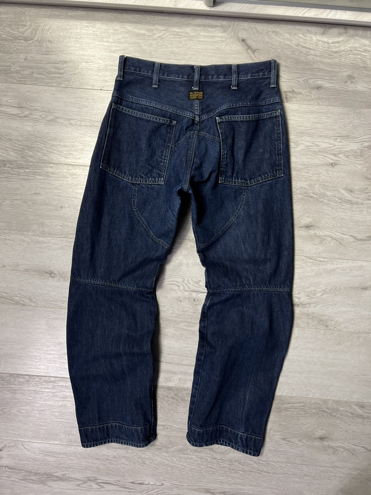 Vintage Vintage Rare G-Star RAW Jeans Elwood Double Knee Worker Pant Size US 32 / EU 48 - 10 Thumbnail