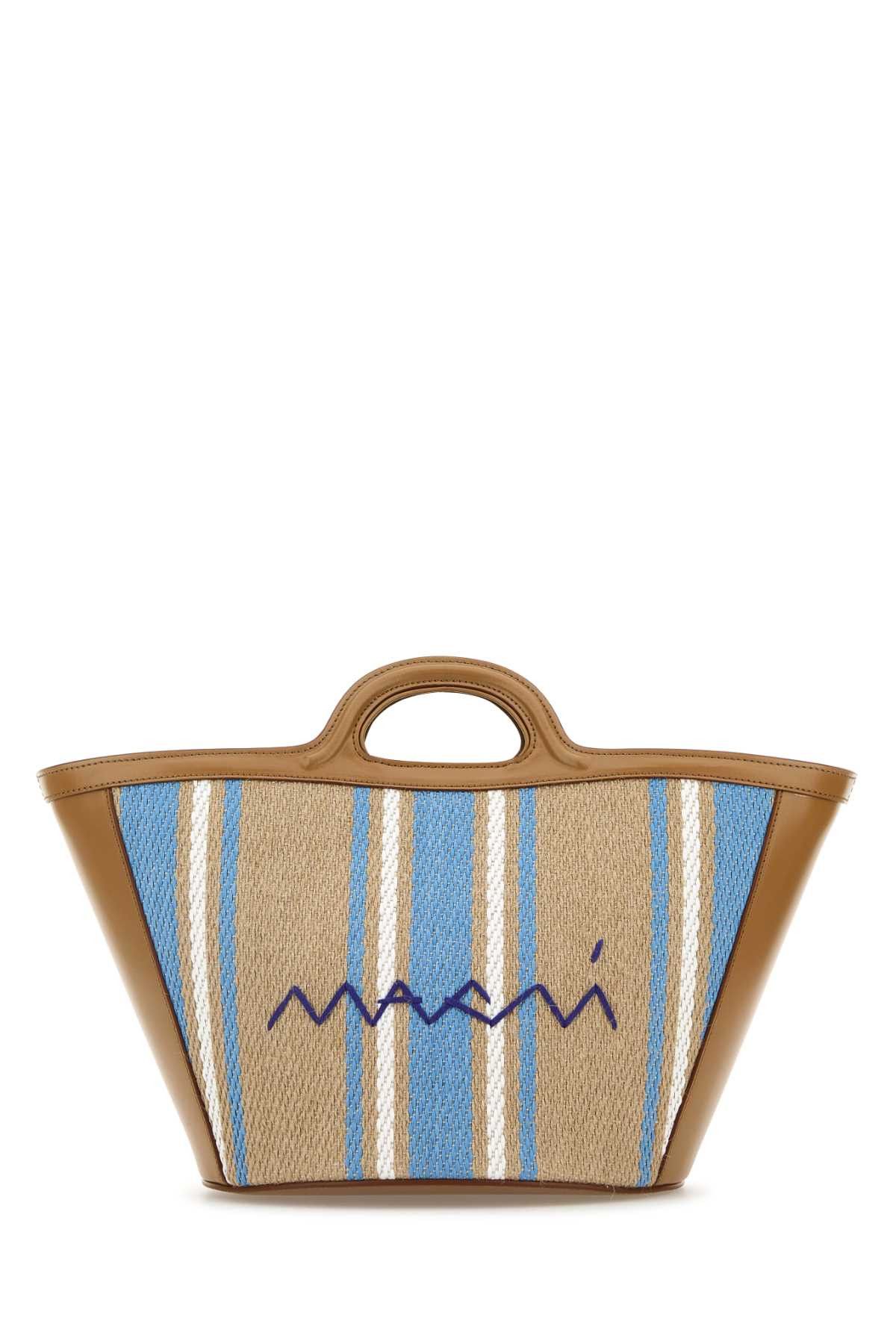 Marni Embroidered Canvas Tropicalia Bucket Bag Size ONE SIZE - 1 Thumbnail