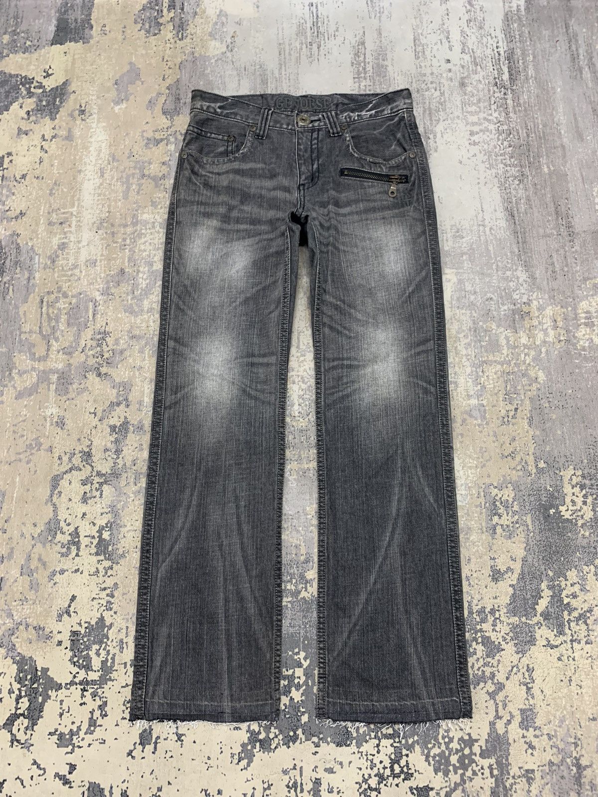 Japanese Brand Japanese Genoese Open Hem Clawmark Denim Pant 32x31 Size US 32 / EU 48 - 2 Thumbnail
