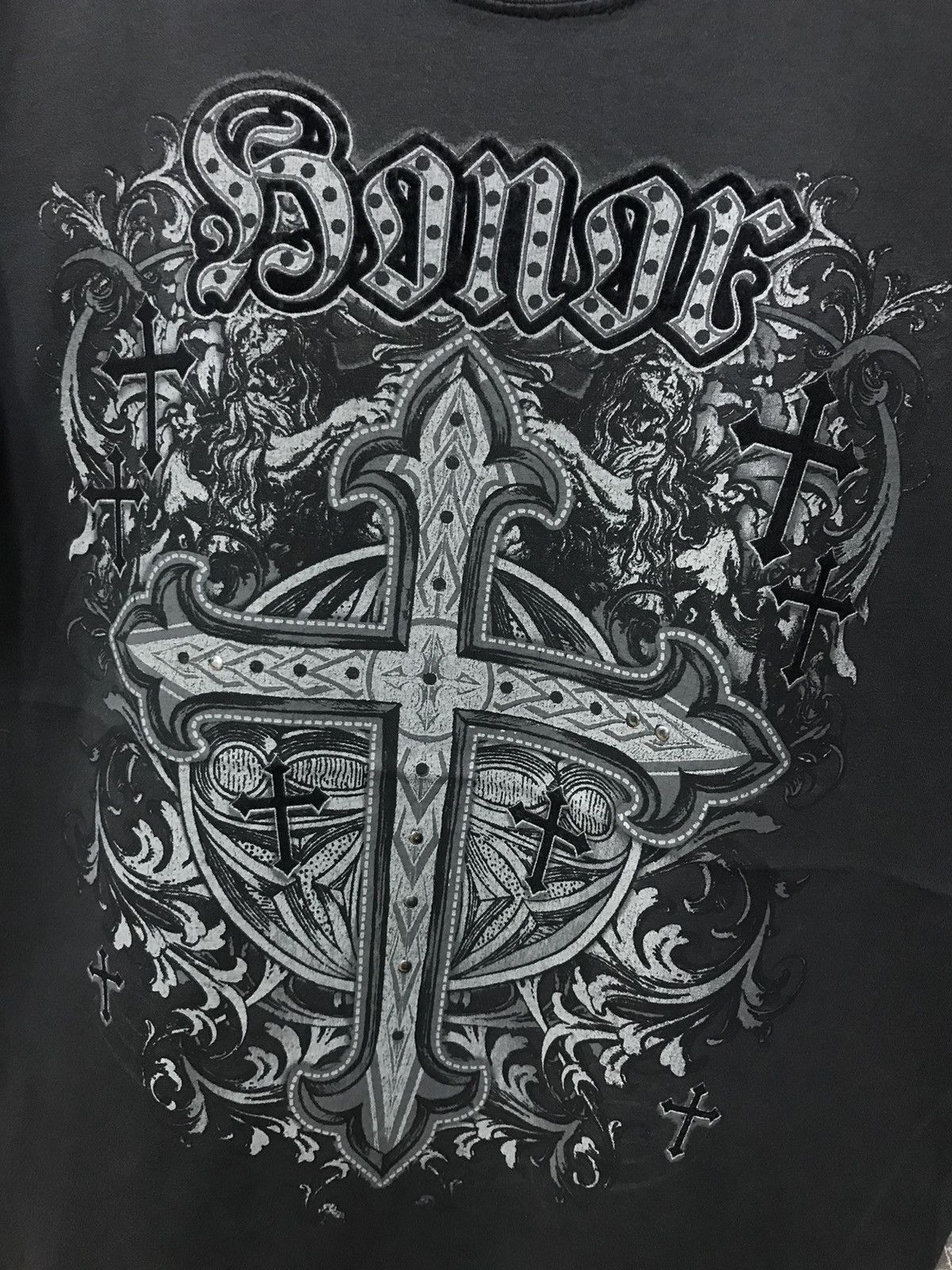 Affliction Affliction Cross Y2K Graphic Tee Size US M / EU 48-50 / 2 - 2 Thumbnail