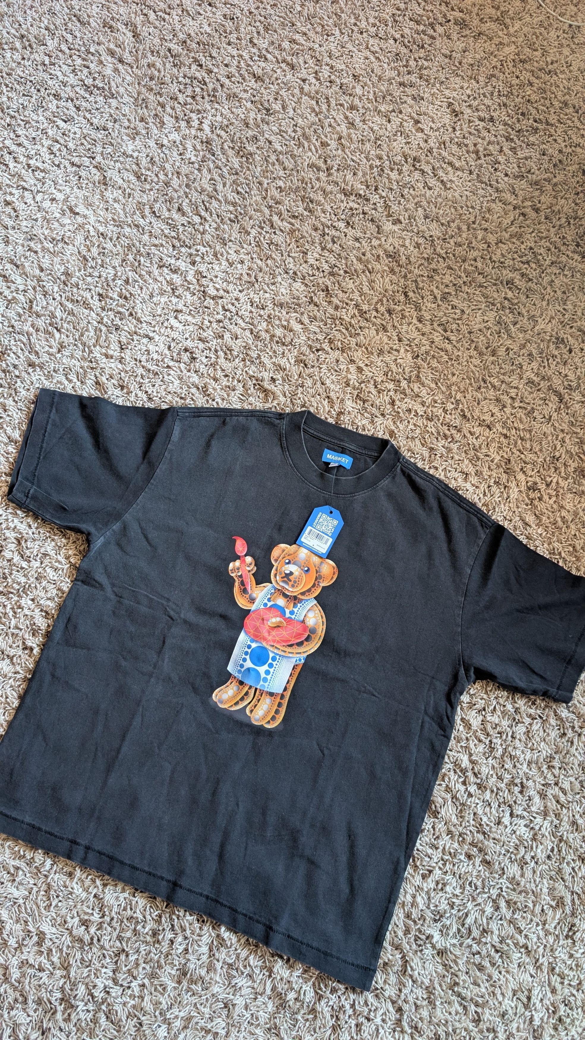 Market MARKET STUDIOS Infinity Bear T-shirt MEDIUM 🔥🔥 Size US M / EU 48-50 / 2 - 1 Thumbnail