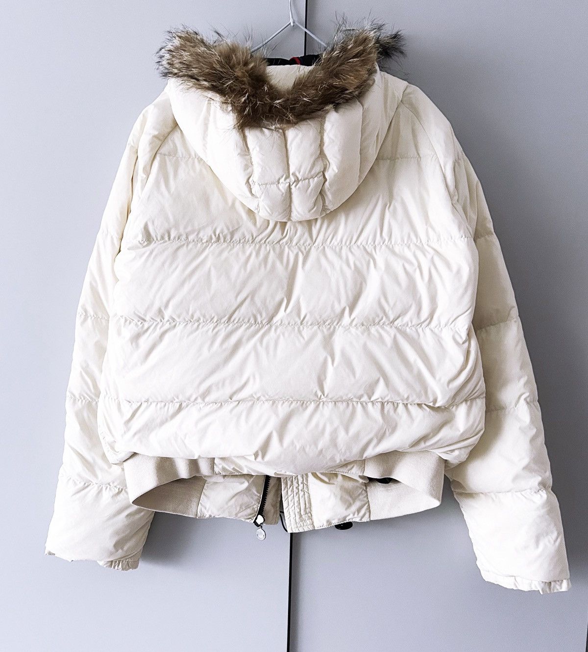 Moncler Moncler puffer jacket on off white cream Size US M / EU 48-50 / 2 - 12 Thumbnail