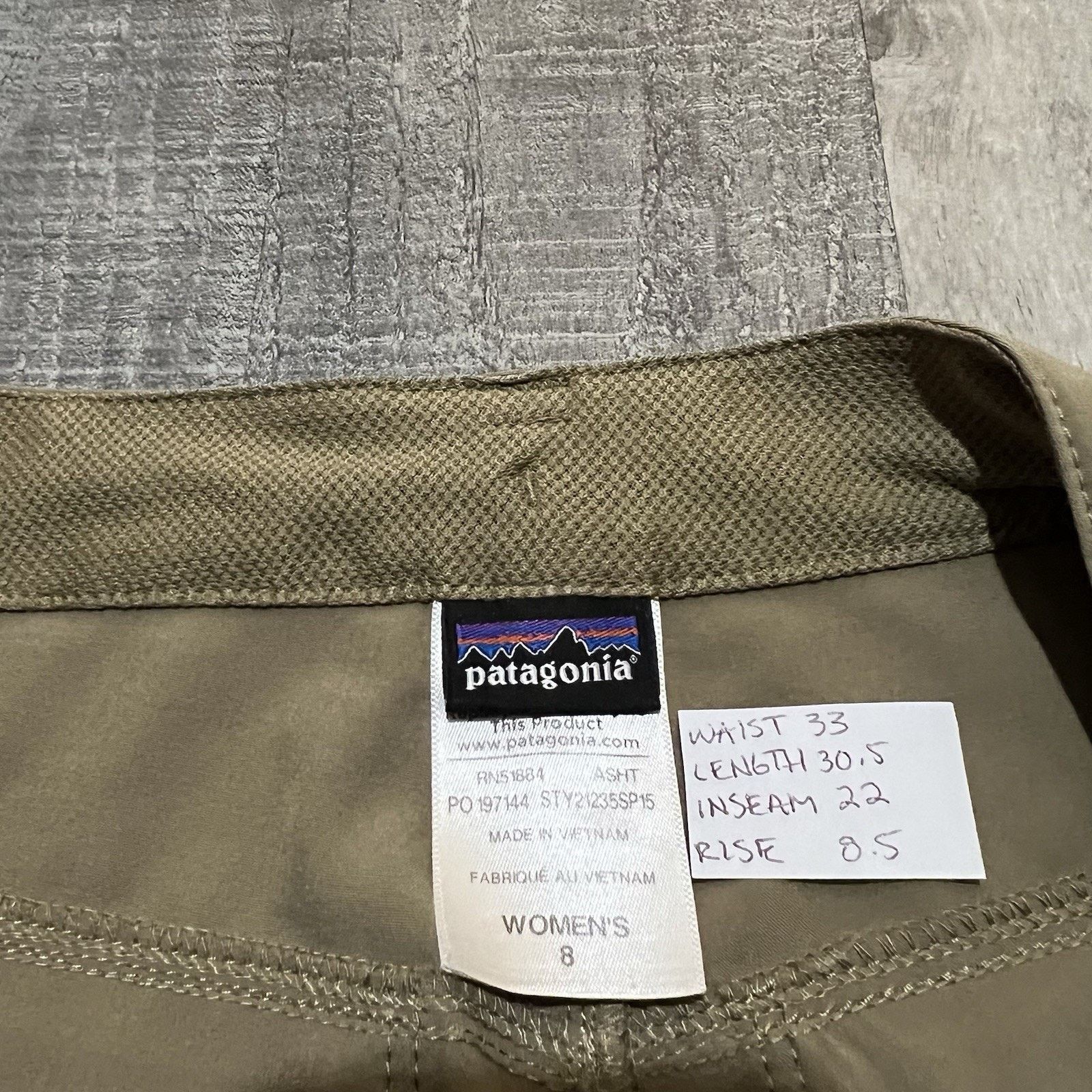Patagonia Patagonia Happy Hike Capri Pants Brown Outdoors Camping Size 30" / US 8 / IT 44 - 4 Thumbnail