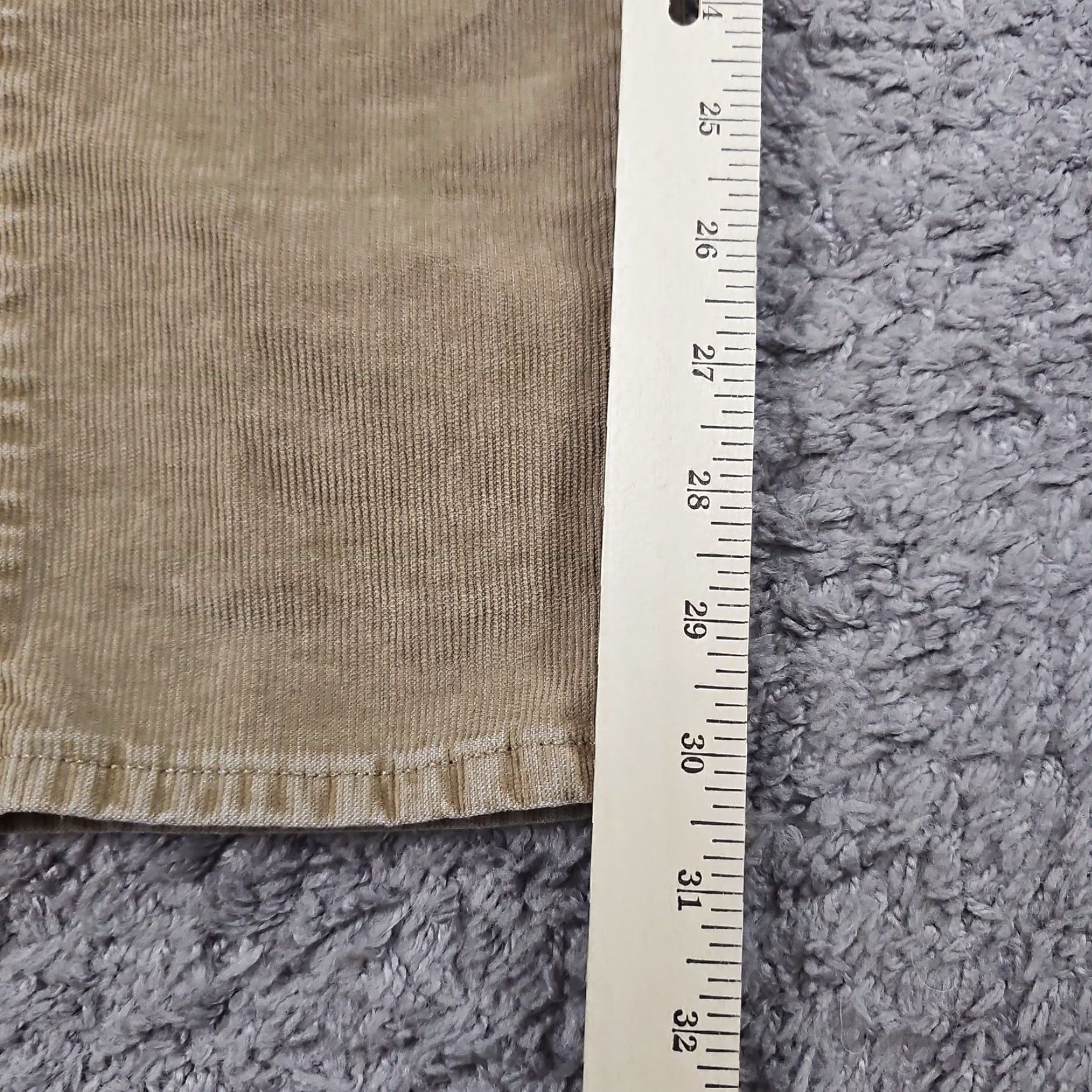 American Eagle Outfitters American Eagle Pants Mens 29 Brown Corduroy Slim Fit Flex Stretch Chino Straight Size US 28 / EU 44 - 6 Thumbnail