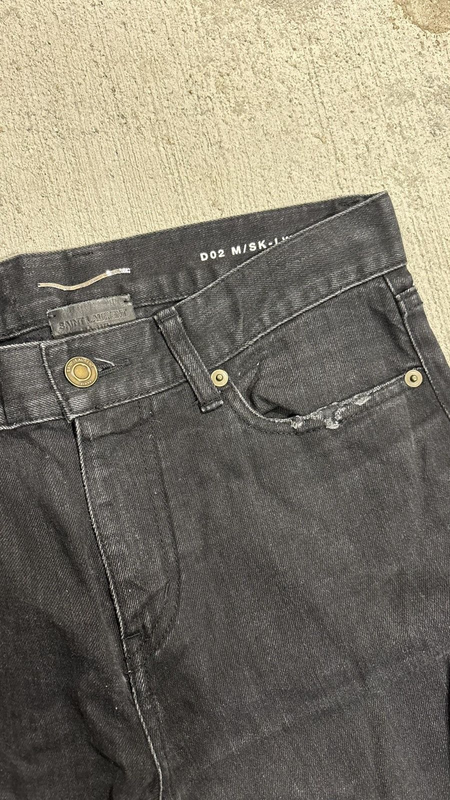Saint Laurent Paris Saint Laurent Paris D02 Denim Size US 29 - 6 Thumbnail