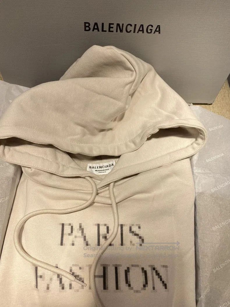 Balenciaga Balenciaga Paris Fashion Hoodie. Size US M / EU 48-50 / 2 - 2 Thumbnail