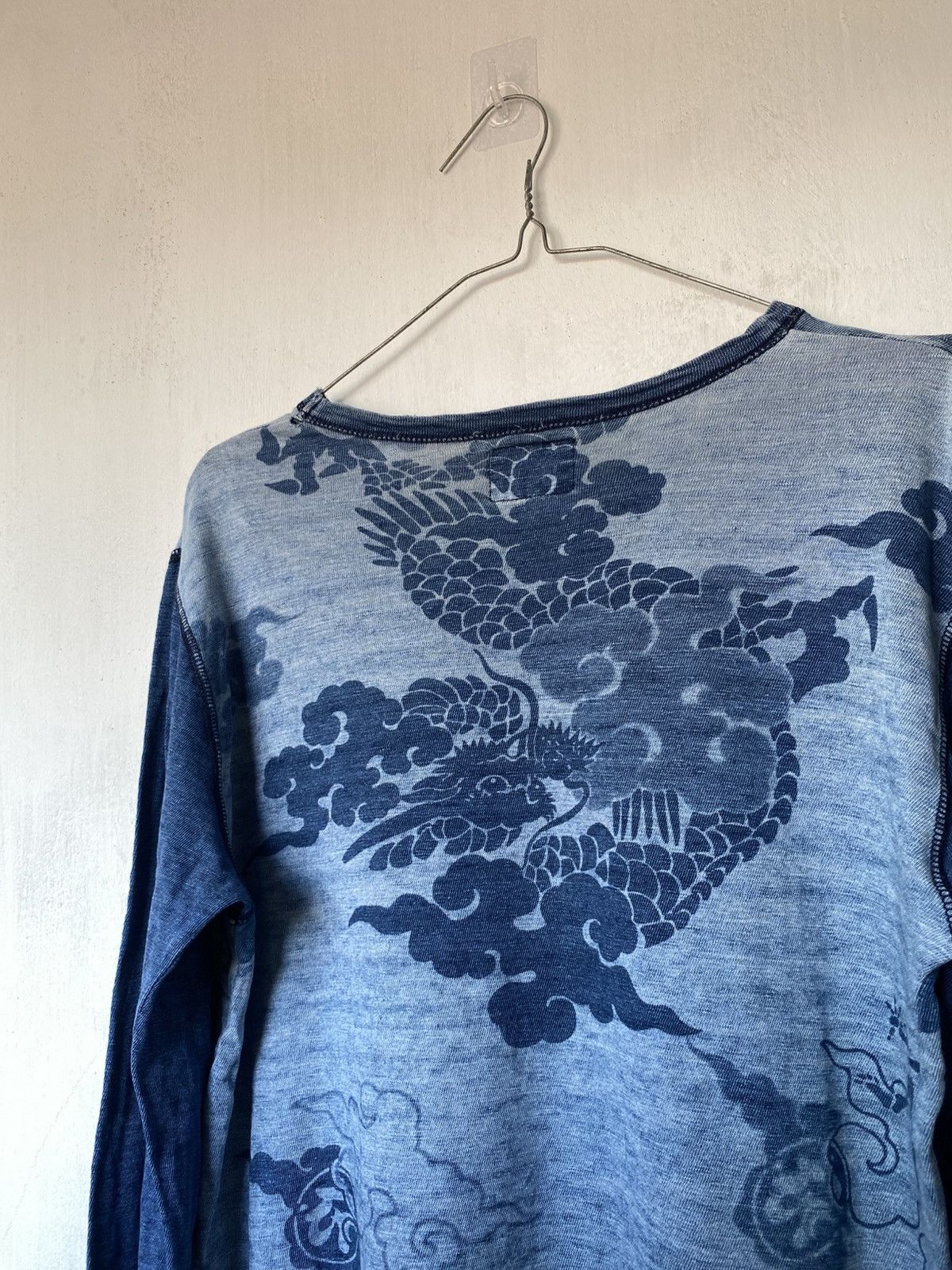 If Six Was Nine Austere Japan Koromo Skeleton Dragon Sukajan Longsleeve Size US S / EU 44-46 / 1 - 4 Thumbnail