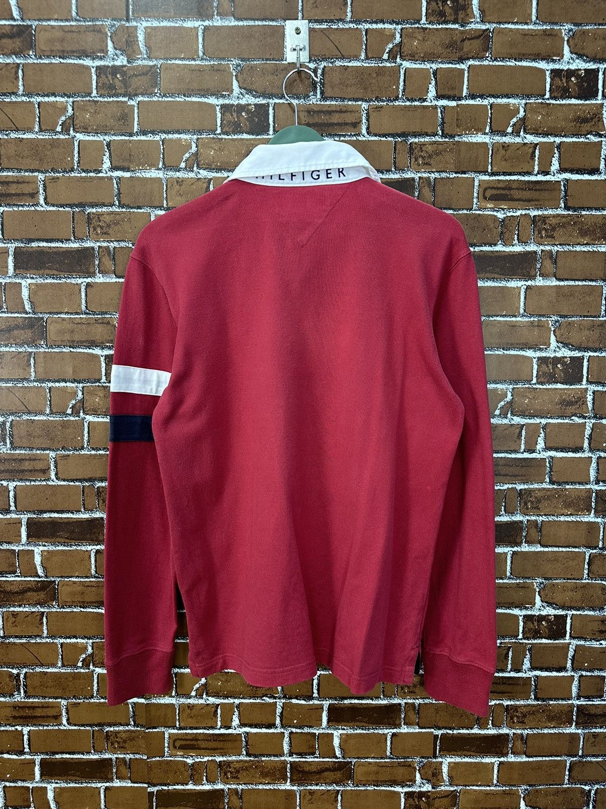 Tommy Hilfiger Tommy Hilfiger Rugby Polo Shirt A920 Size US M / EU 48-50 / 2 - 5 Thumbnail