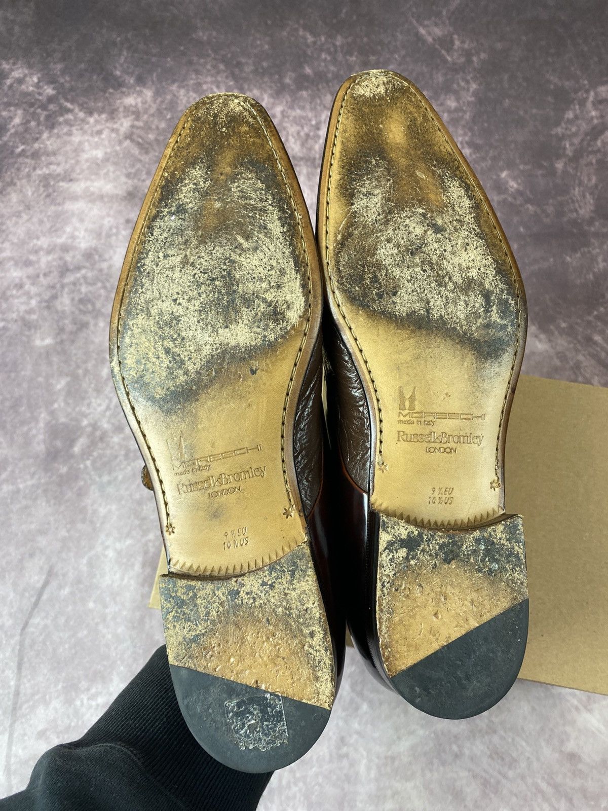 Moreschi Moreschi For Russel Bromley Brown Monk Strap Shoes Uk 9.5 Size US 10.5 / EU 43-44 - 12 Thumbnail